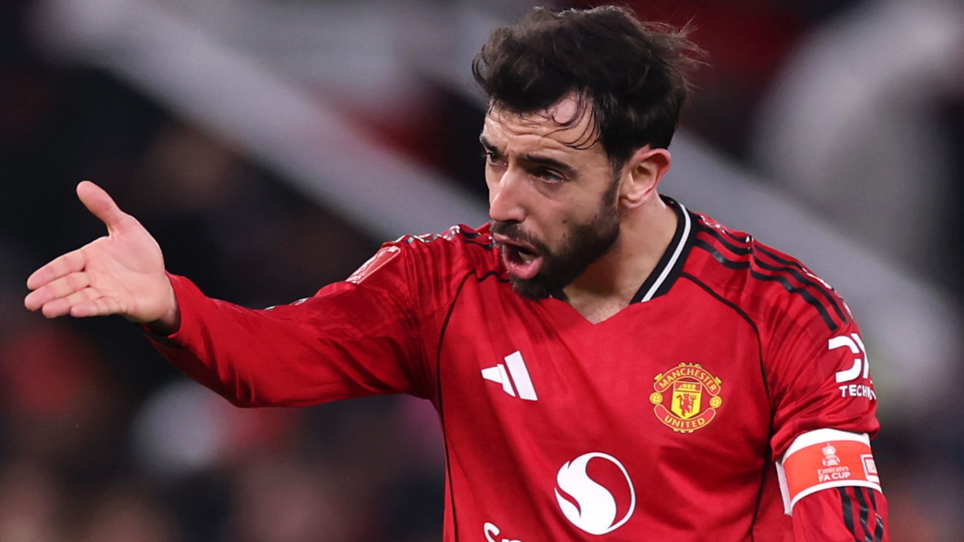 Bruno Fernandes account hackerato Manchester United Getty Images