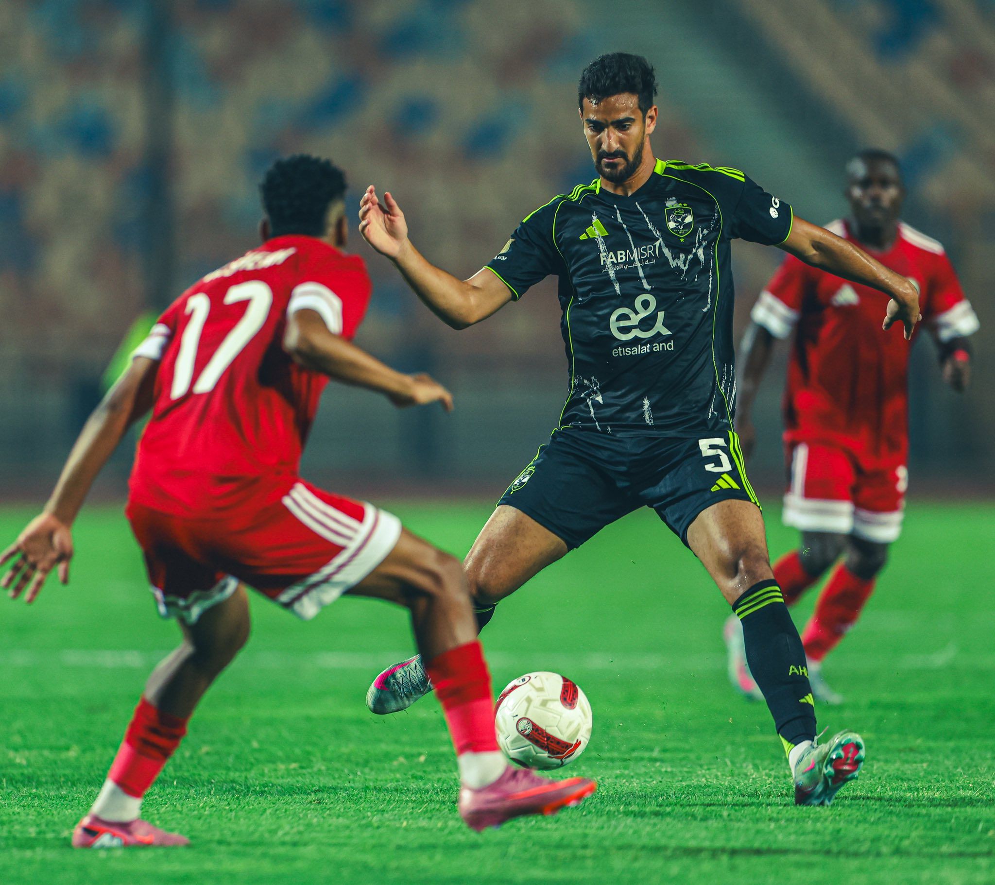 مباراة الأهلي ومودرن في الدوري المصري