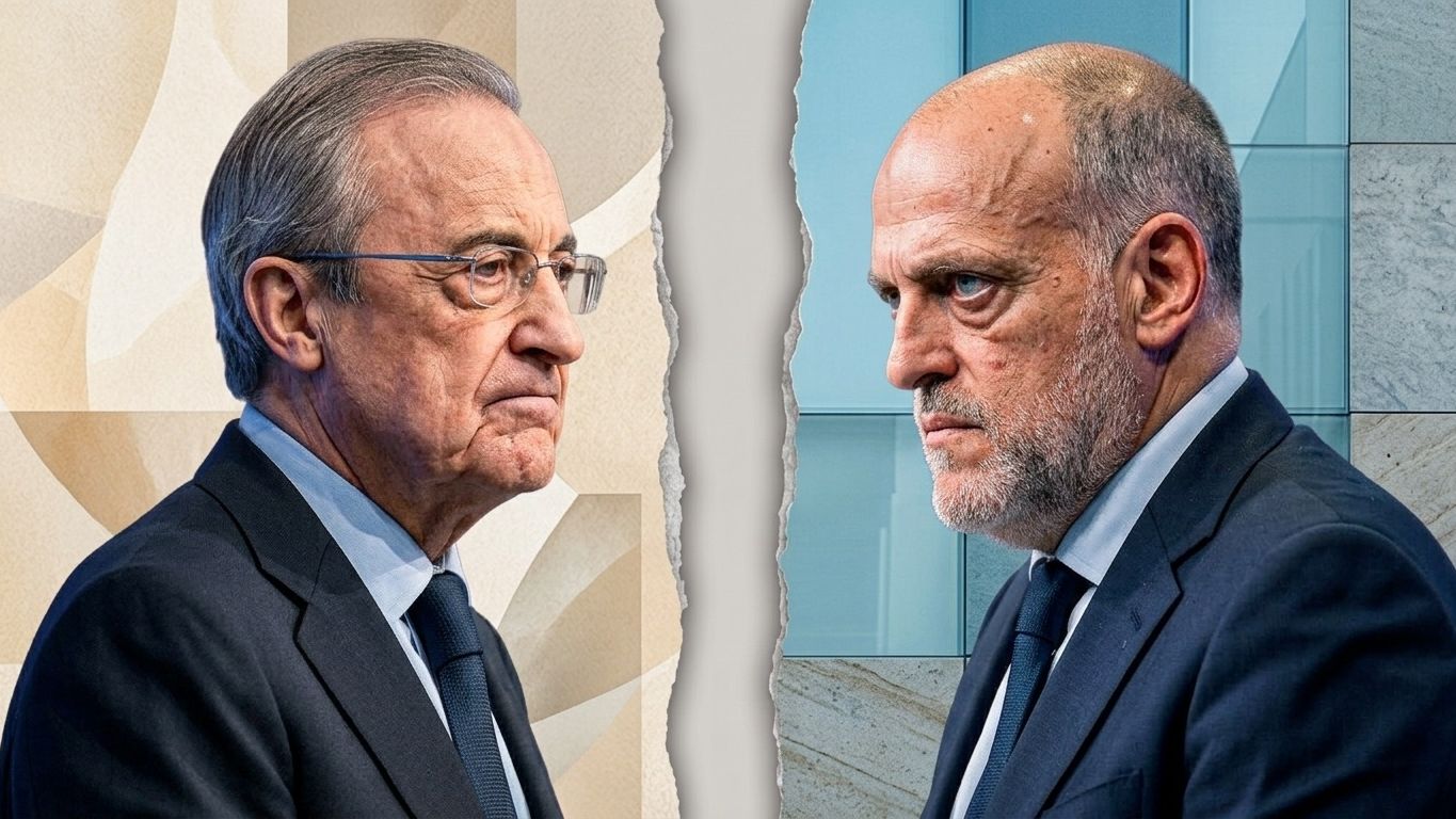 Florentino Perez - فلورنتينو بيريز - Javier Tebas - خافيير تيباس - Kooora Only