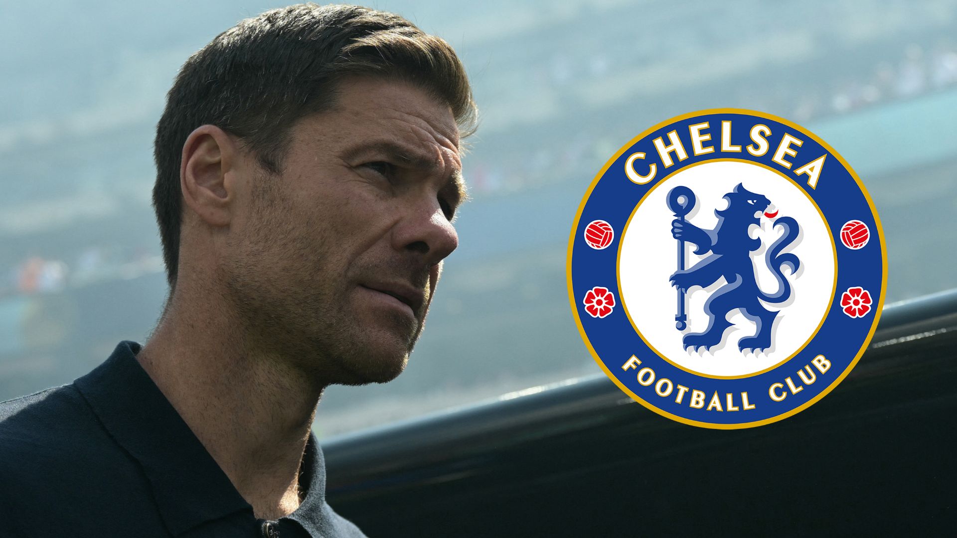 Xabi Alonso Chelsea crest
