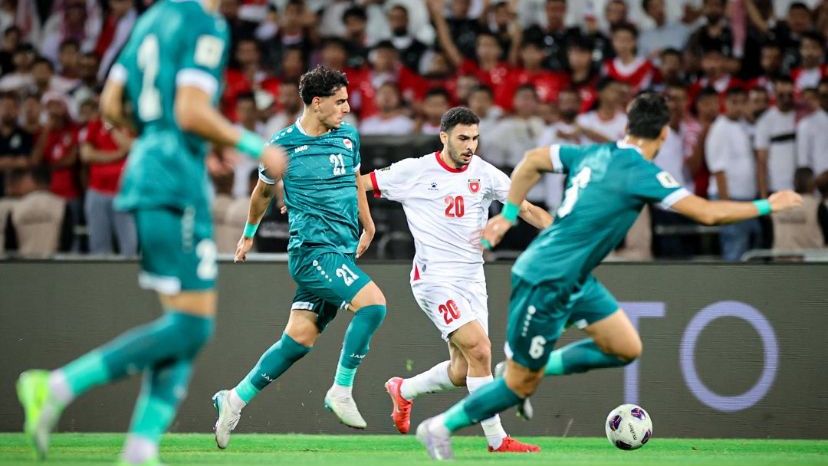 مباراة الأردن والعراق