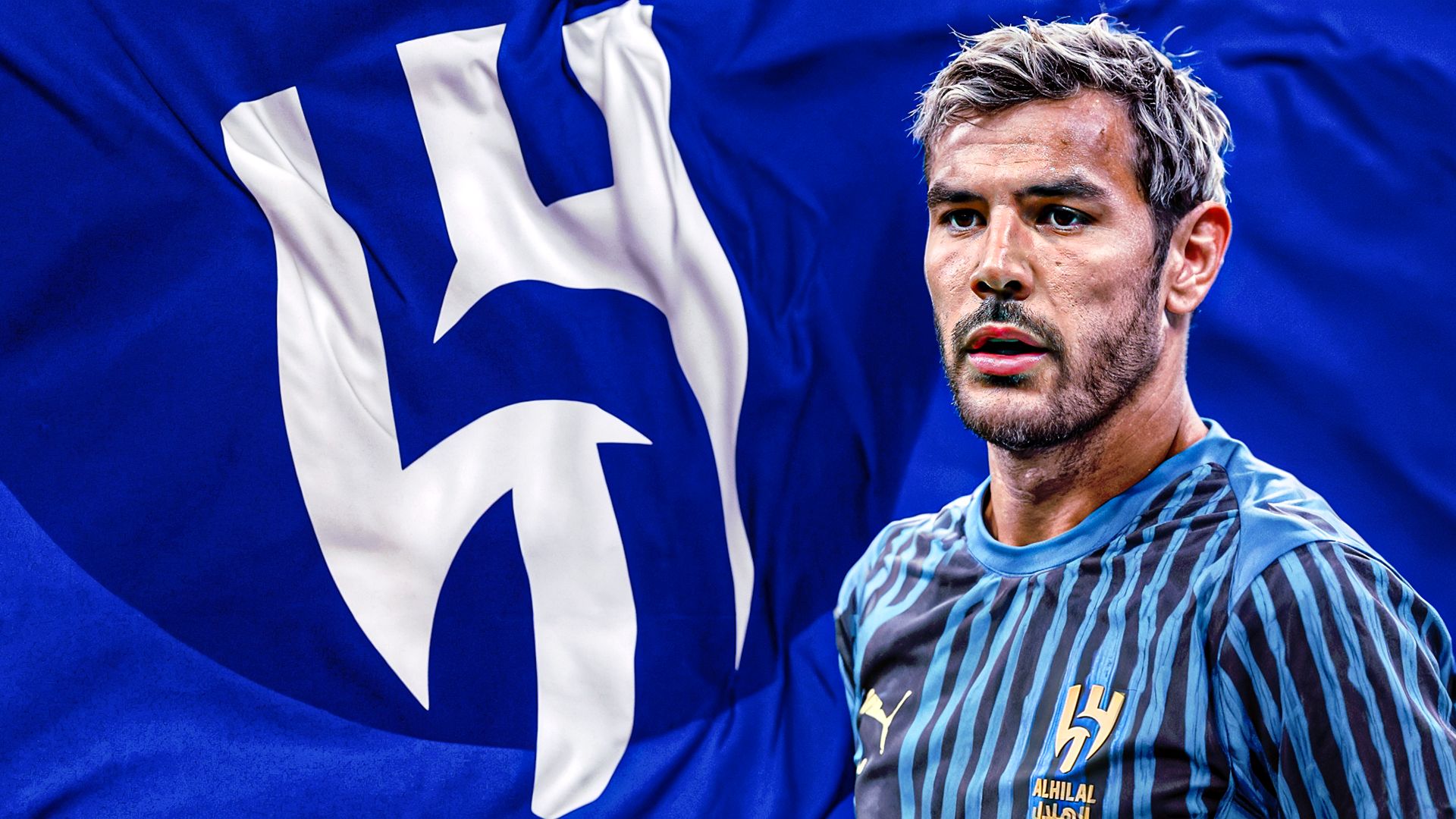 Theo Hernandez Al Hilal GFX desktop