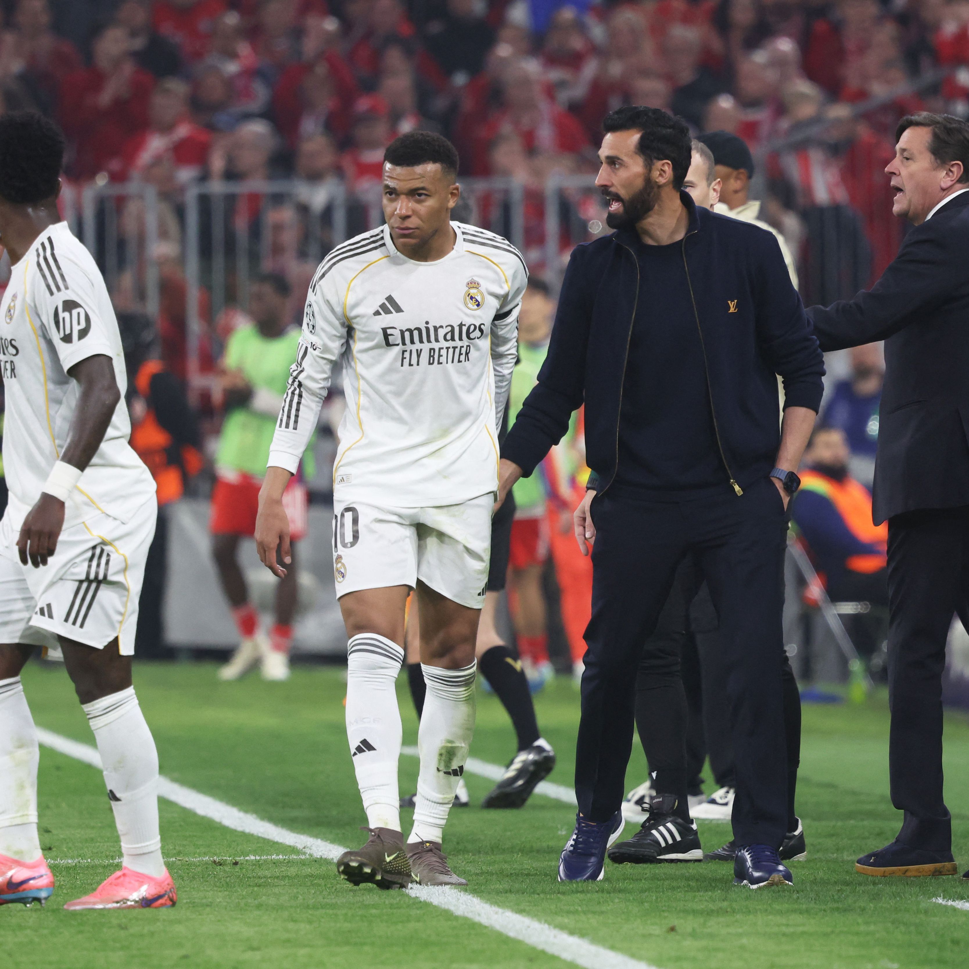 Vinicius Junior Kylian Mbappe Alvaro Arbeloa