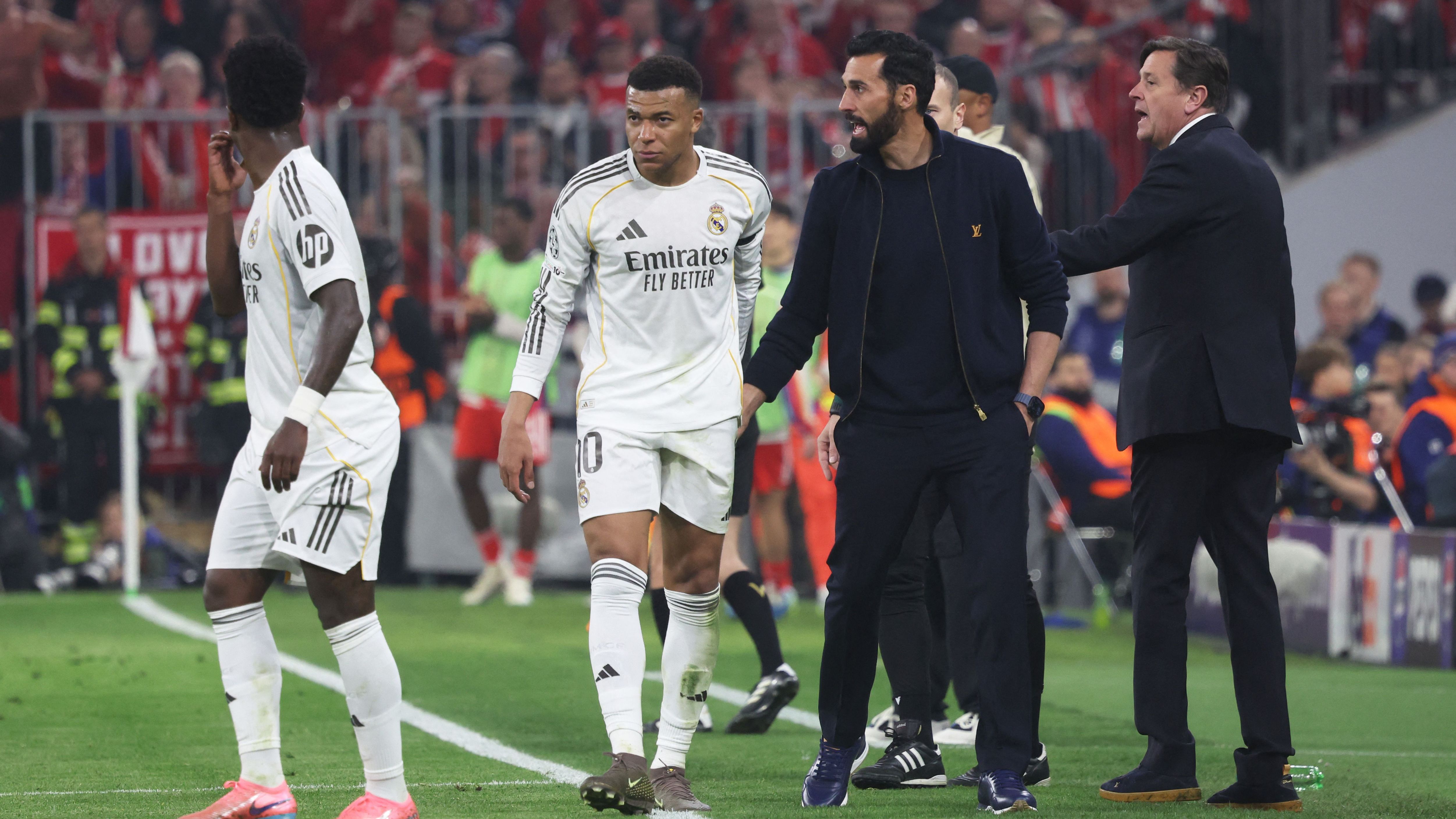 Vinicius Junior Kylian Mbappe Alvaro Arbeloa