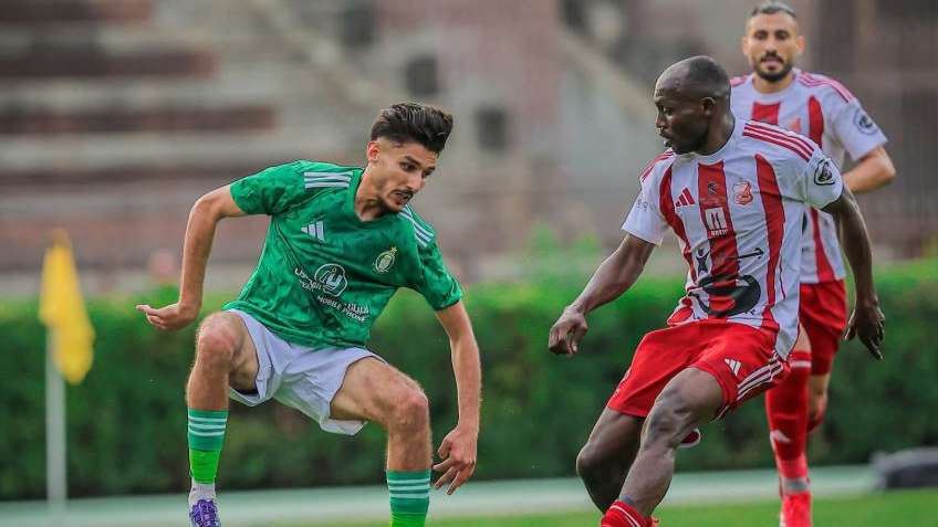 مباراة الأهلي طرابلس ضد الأهلي بنغازي في سداسي التتويج بالدوري الليبي