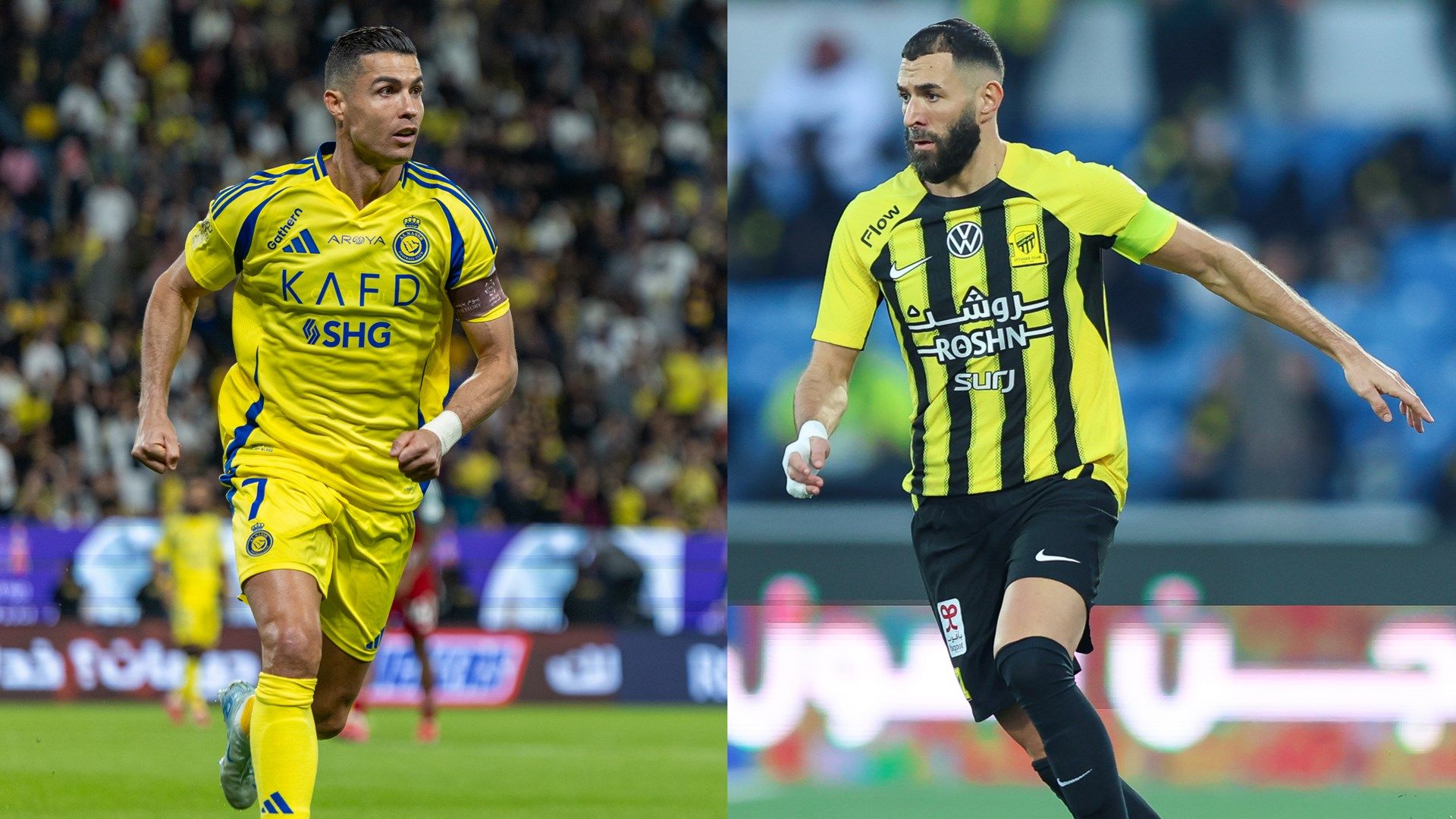Cristiano Ronaldo - Benzema Al Nassr - Al Ittiha - Saudi Pro League 2024-2025