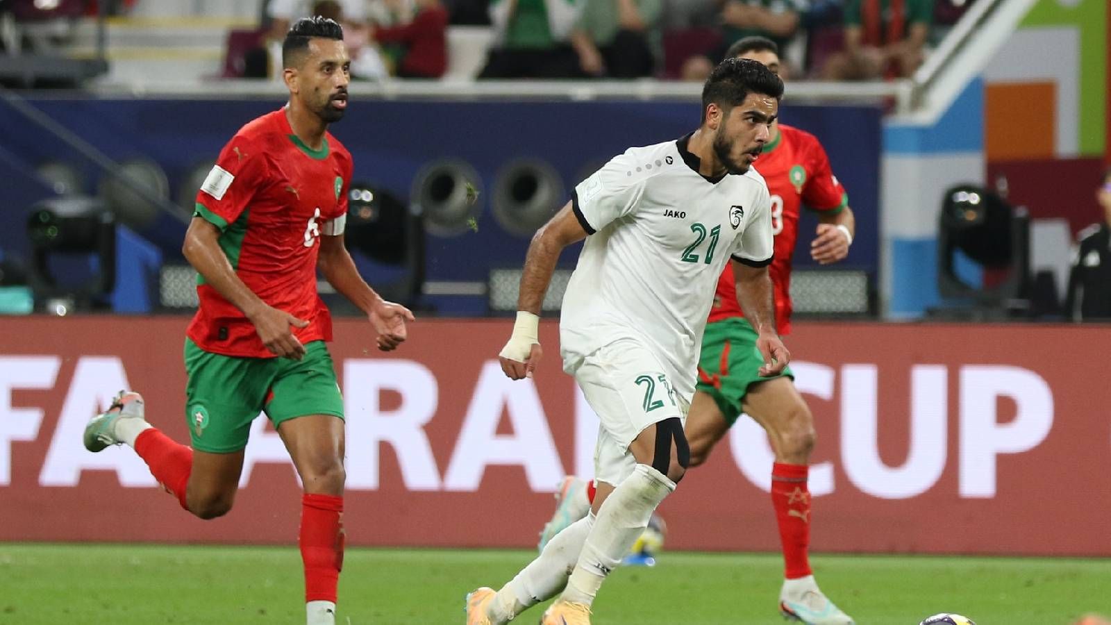 مباراة المغرب وسوريا في كأس العرب