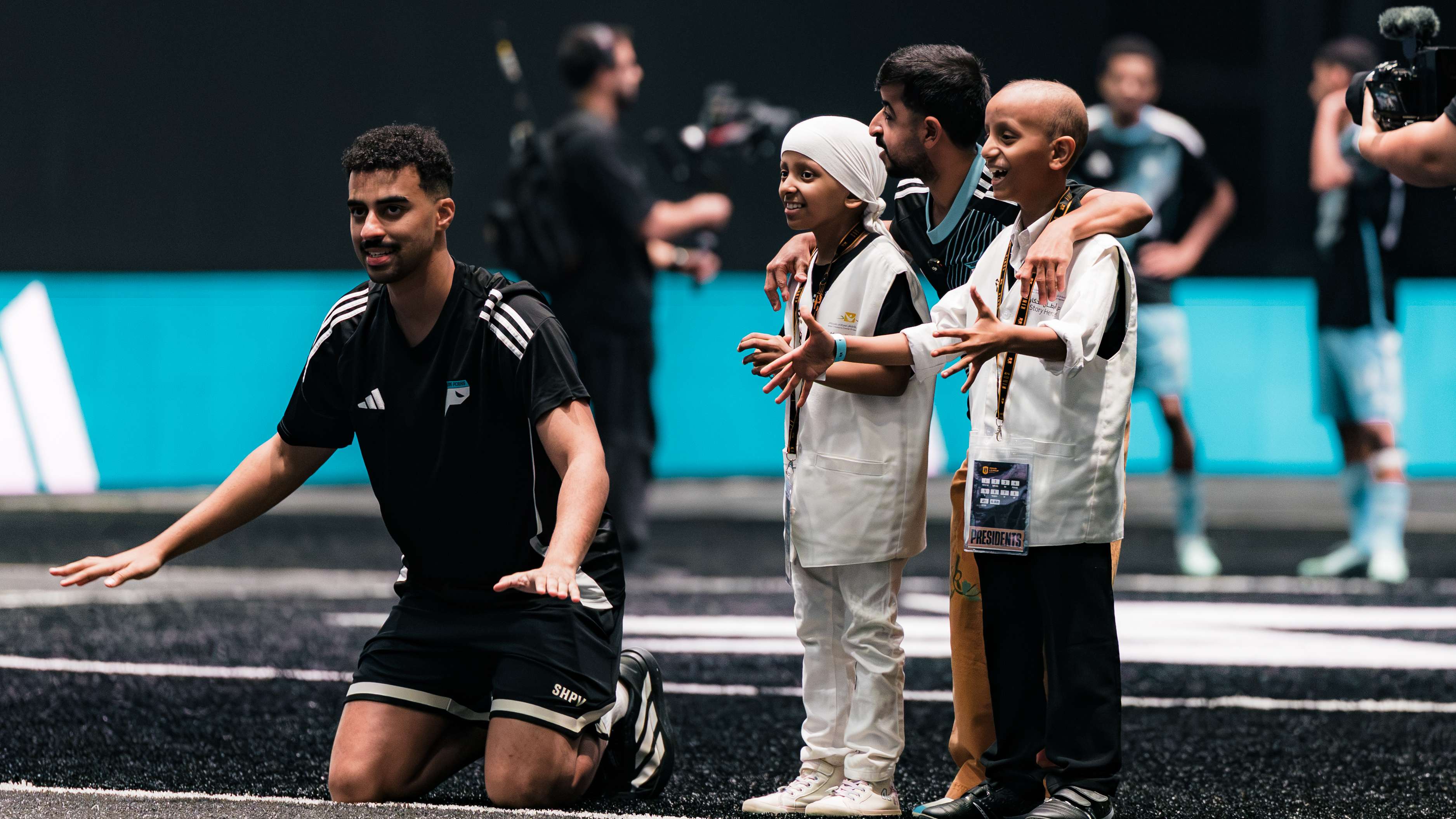 Rising Peaks Celebrate with Sanad Children