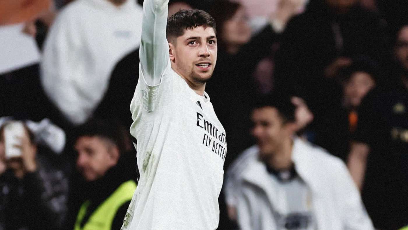 Federico Valverde Real Madrid Clasico Barcellona