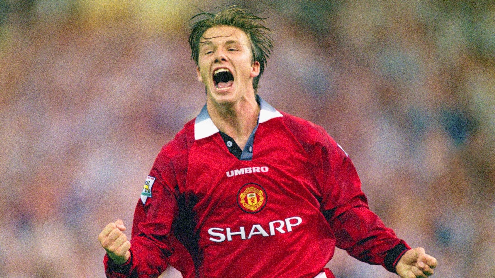 David Beckham Manchester United 1996-97