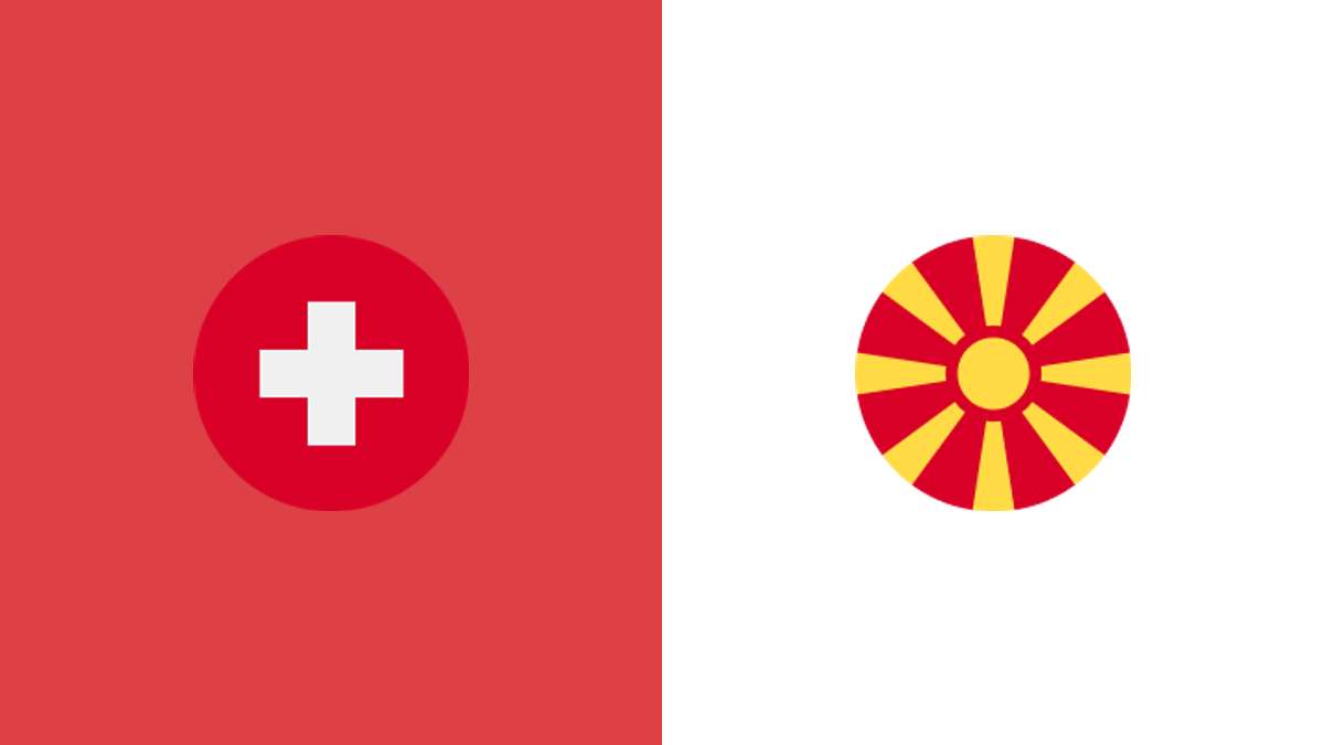 Switzerland vs North Macedonia