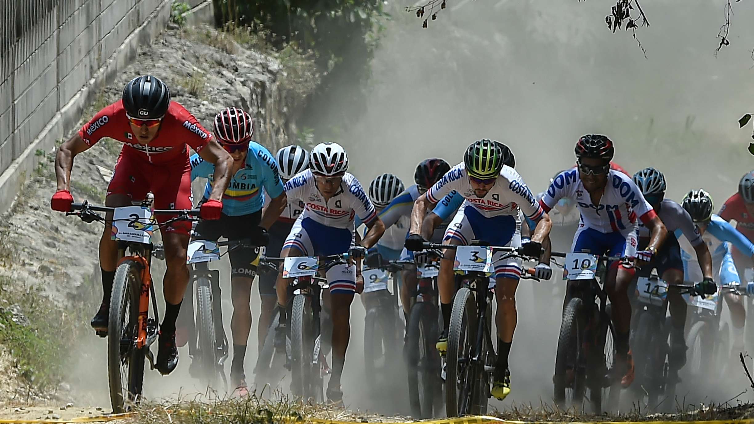 GAMES-CAC-2018-CYCLING-MOUNTAIN BIKING