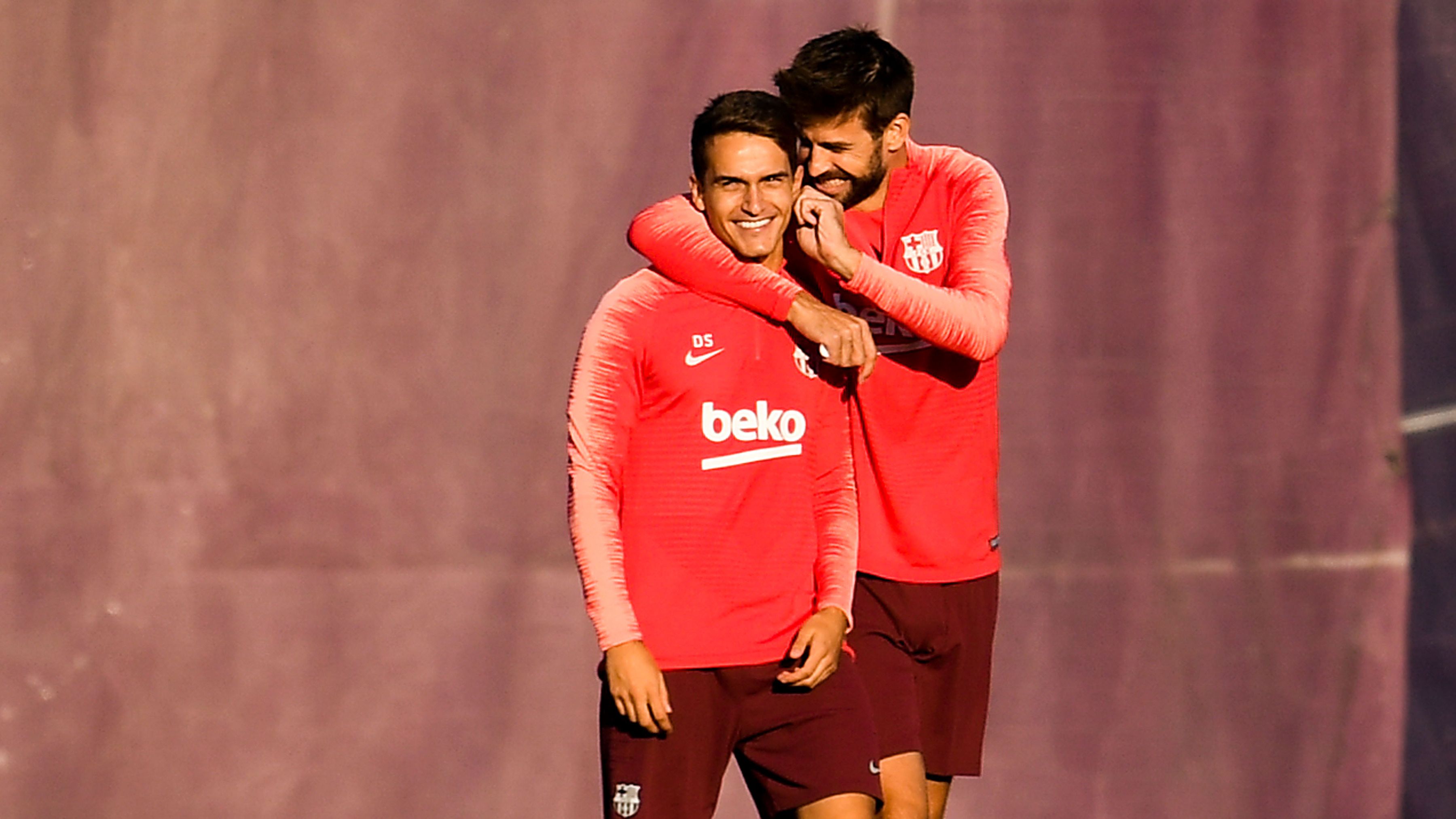 FC Barcelona Training Session and Press Conference