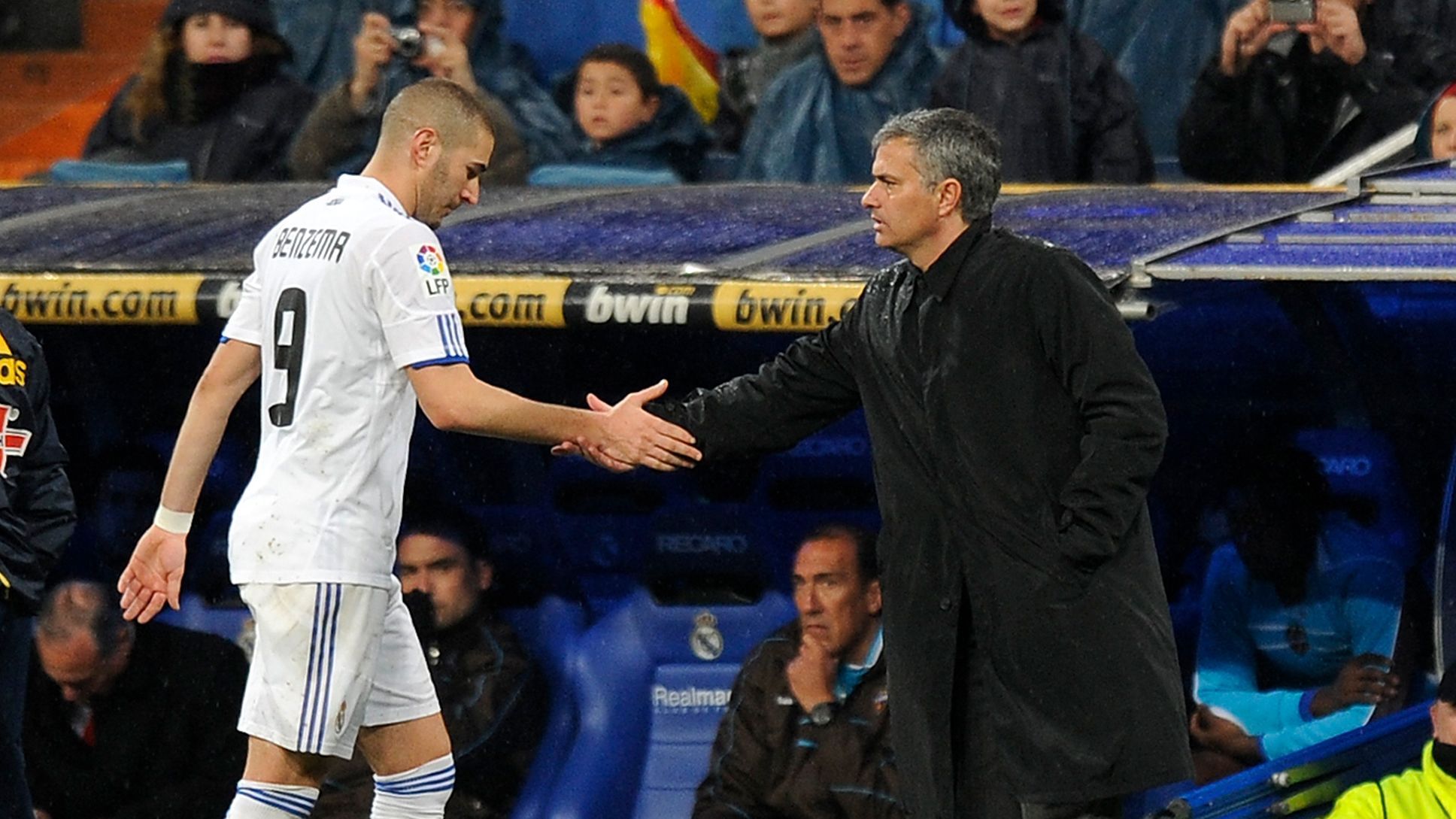 Real Madrid's French forward Karim Benze