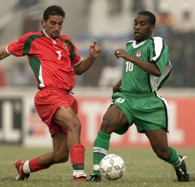 Okocha and Nigerian legends