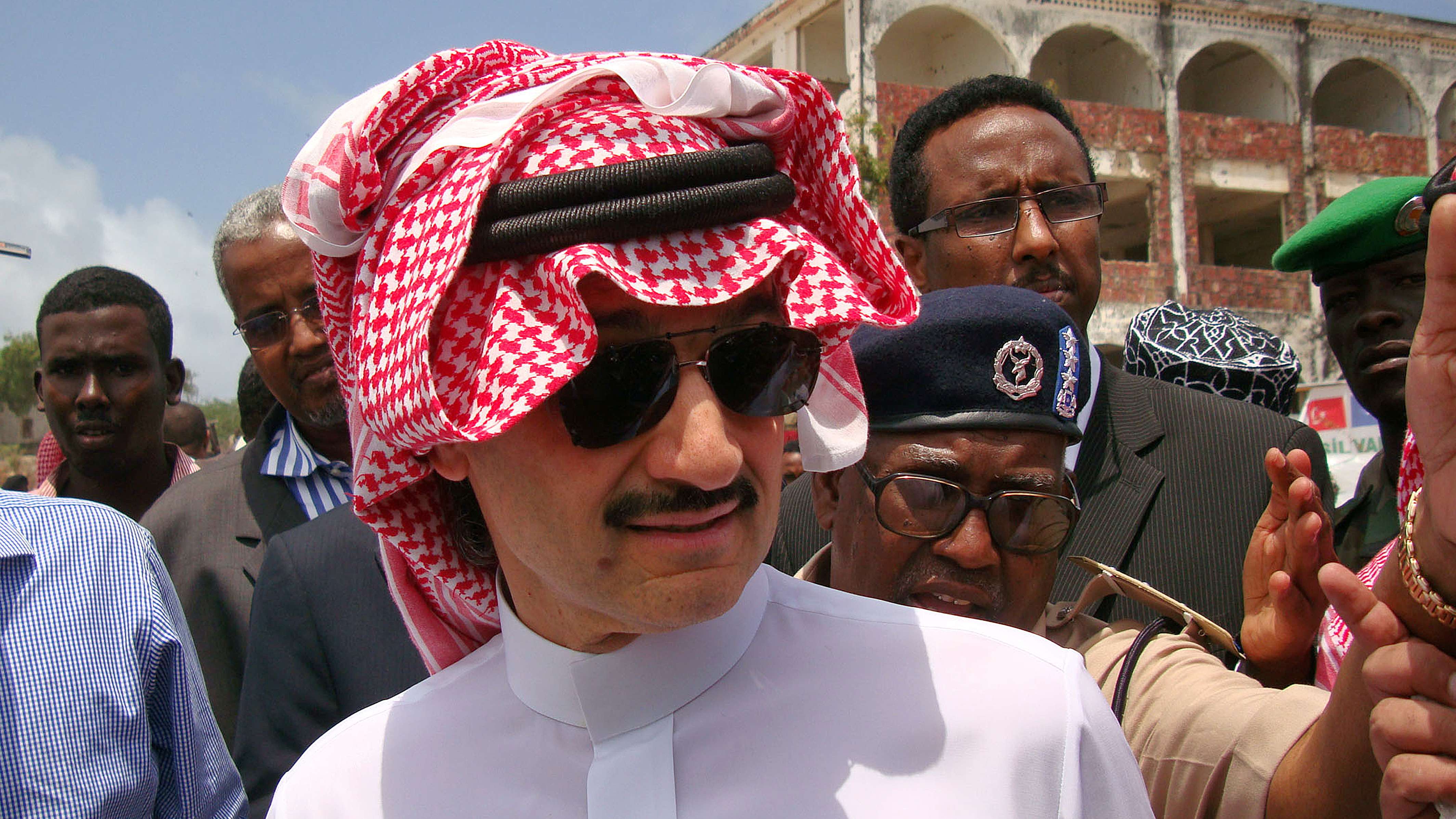 Prince Al-Waleed Bin Talal, nephew of th