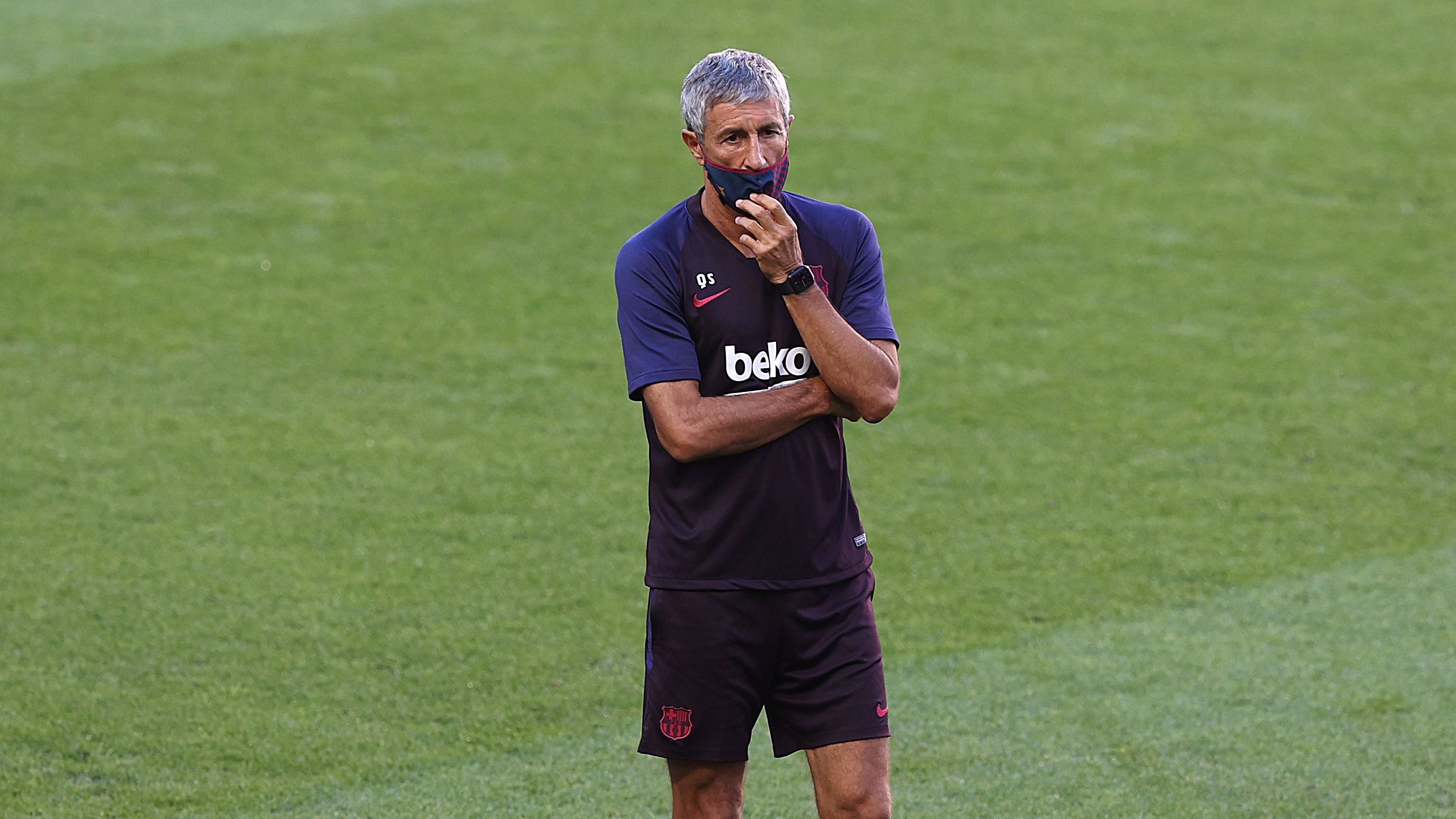 Kike Setién Barcelone interview Espagne 2020