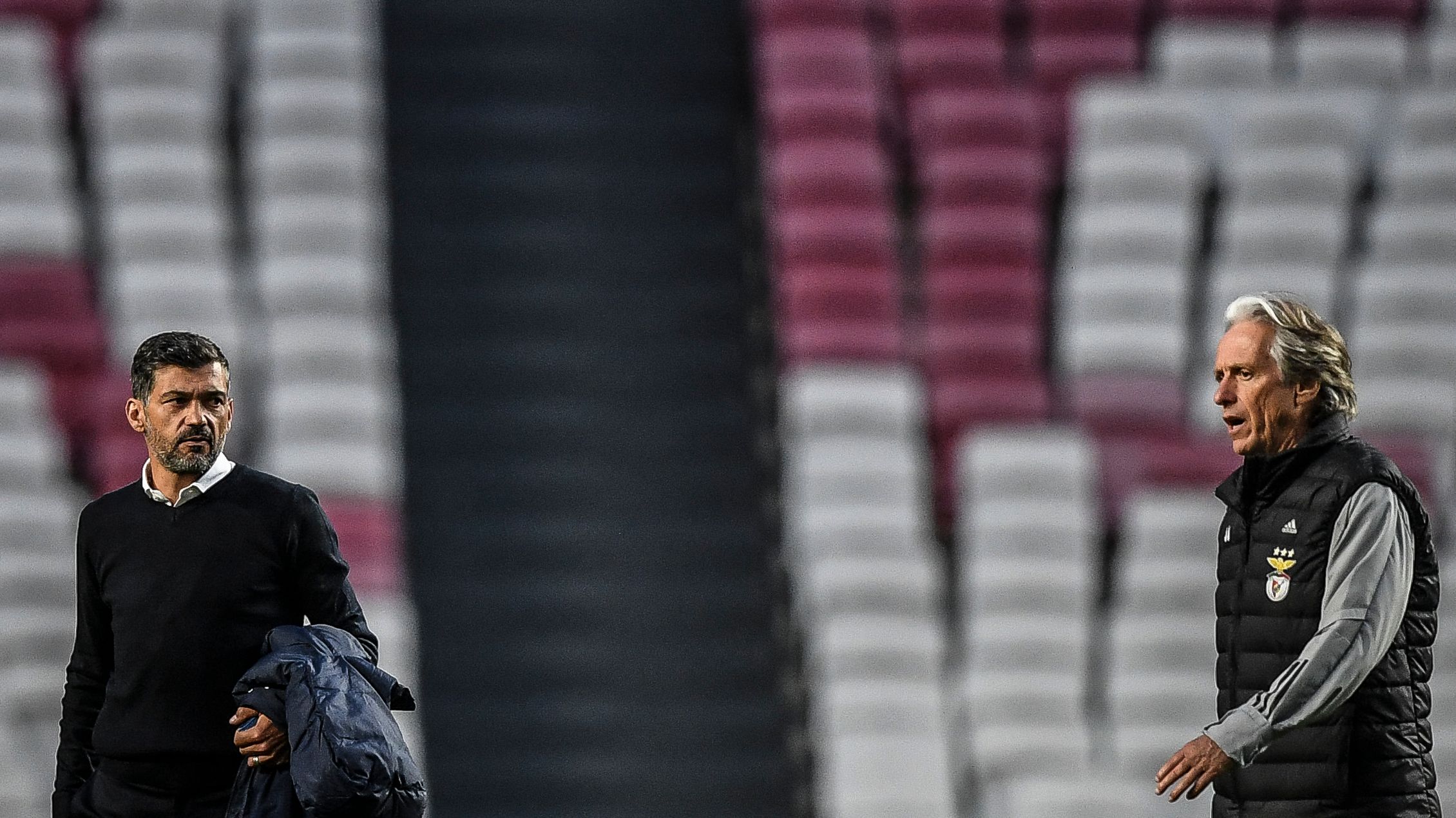 Imagen de Jorge Jesús y Sérgio Conceição frente a frente en la Liga Saudí
