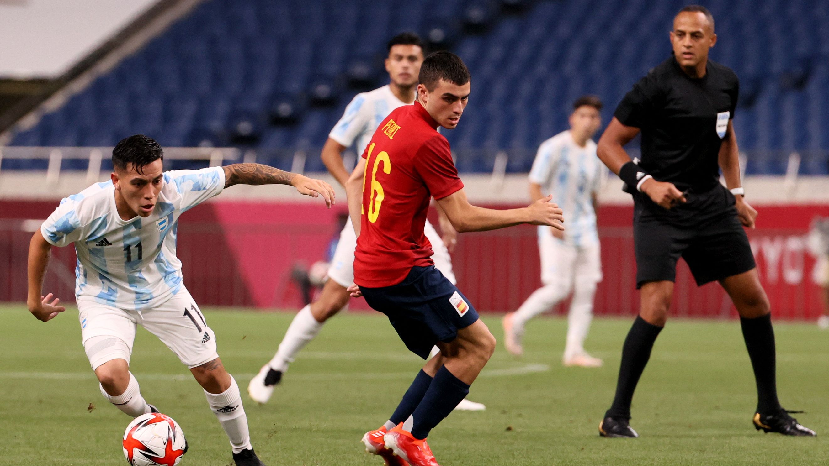 Stade Lusail à Doha en perspective d'une Finalissima Espagne-Argentine