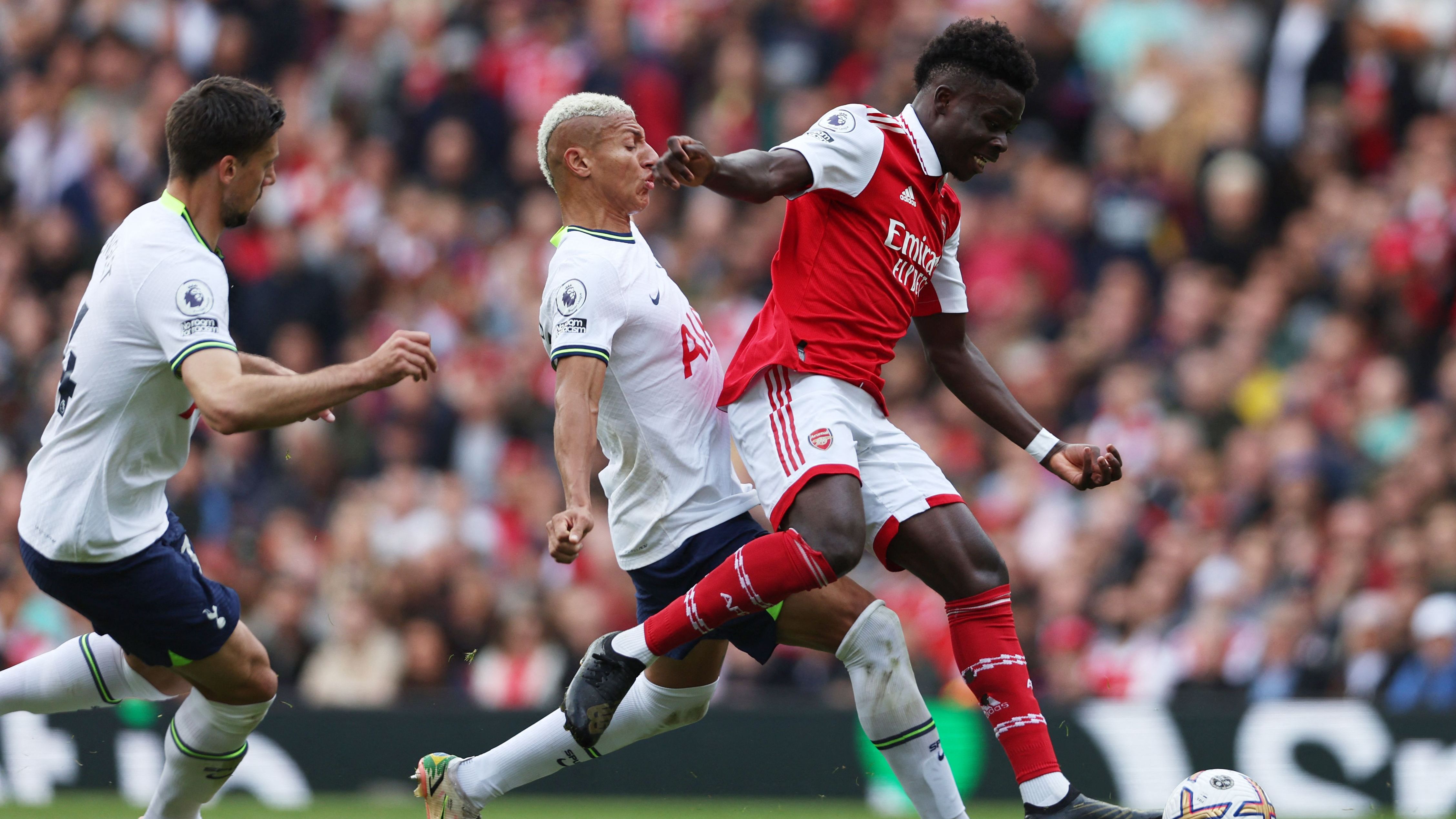 Arsenal vs Tottenham derby in Premier League—首发与伤情更新