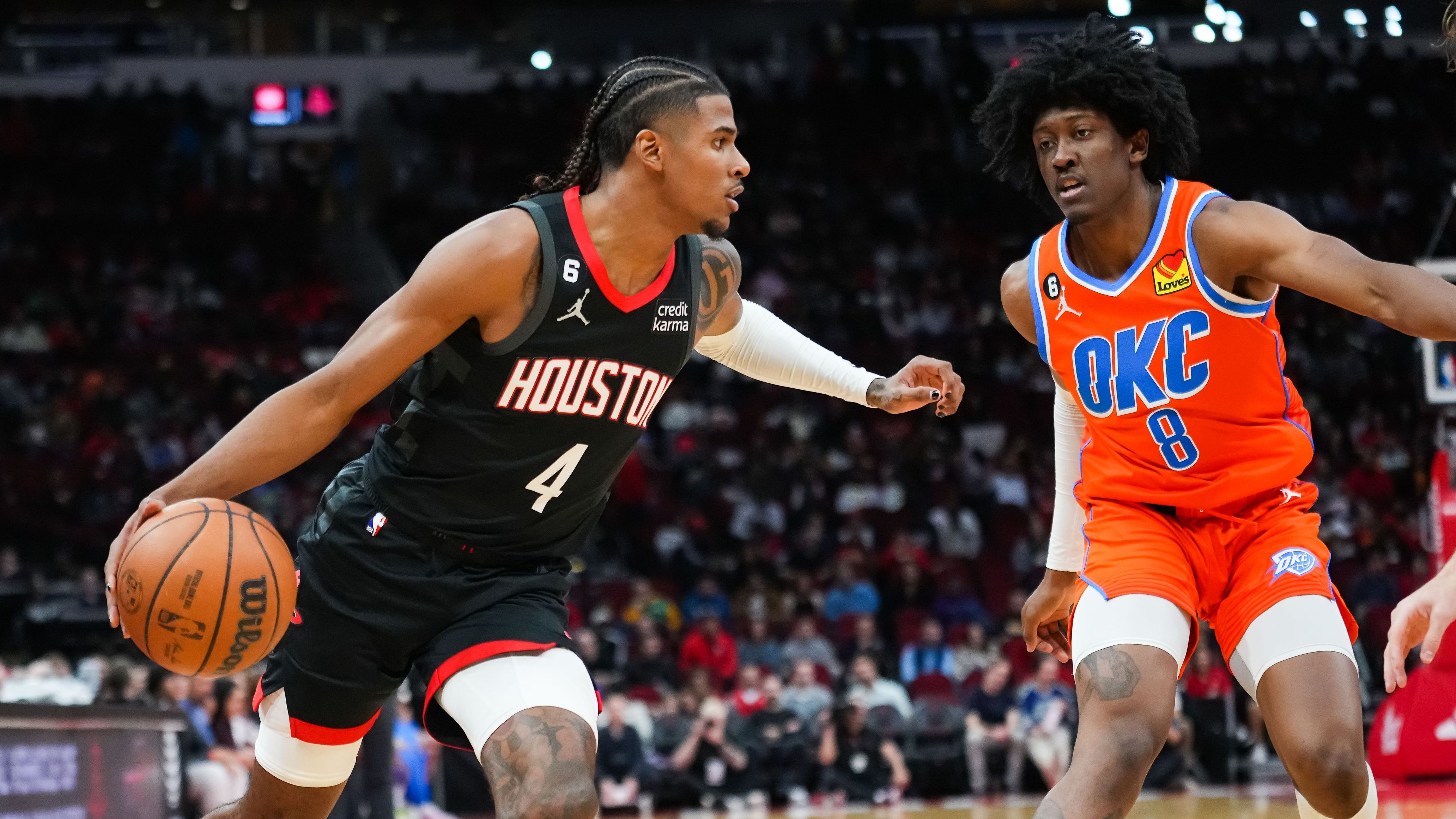 Oklahoma City Thunder v Houston Rockets