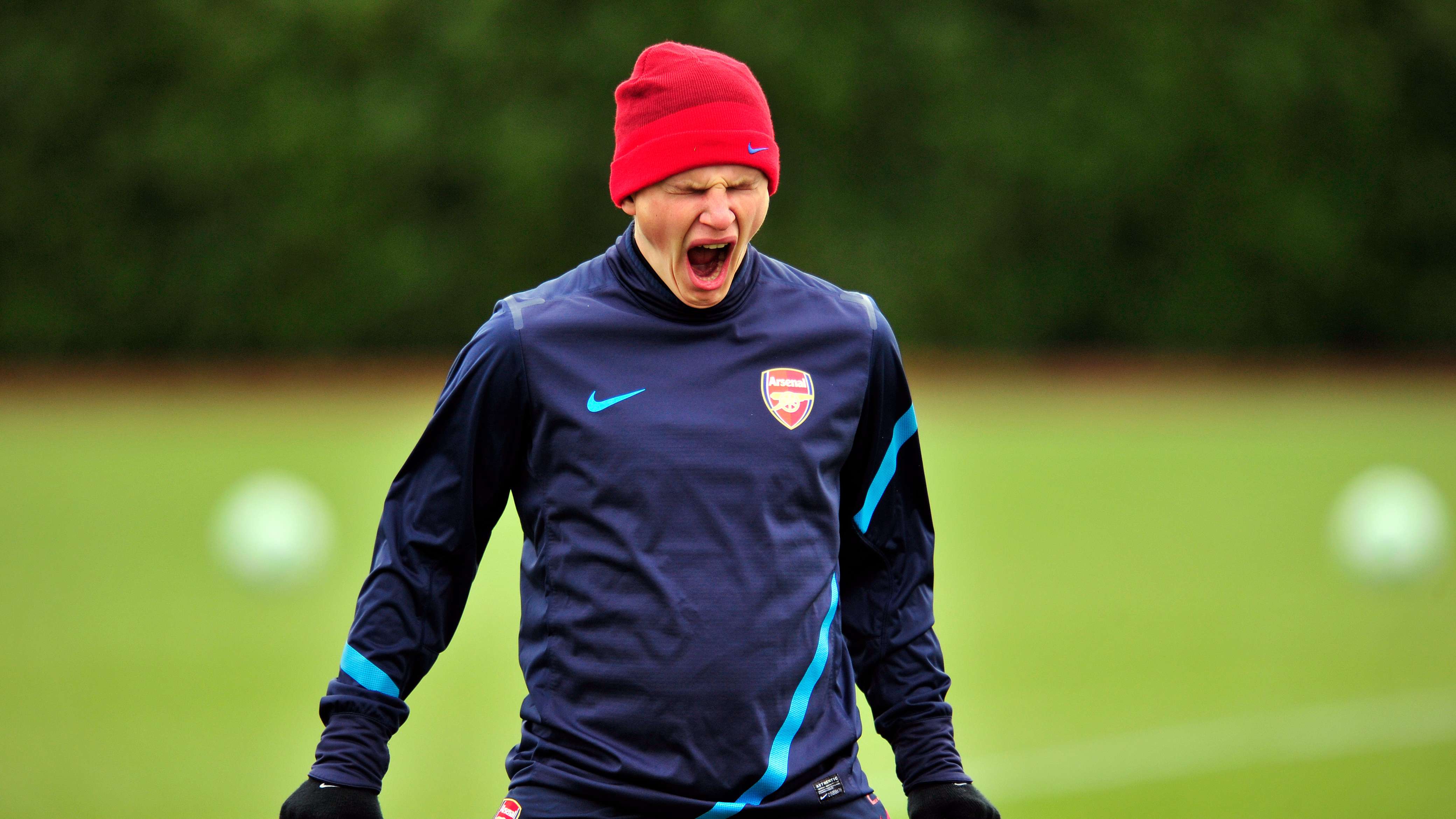 Arsenal's Russian midfielder Andrey Arsh