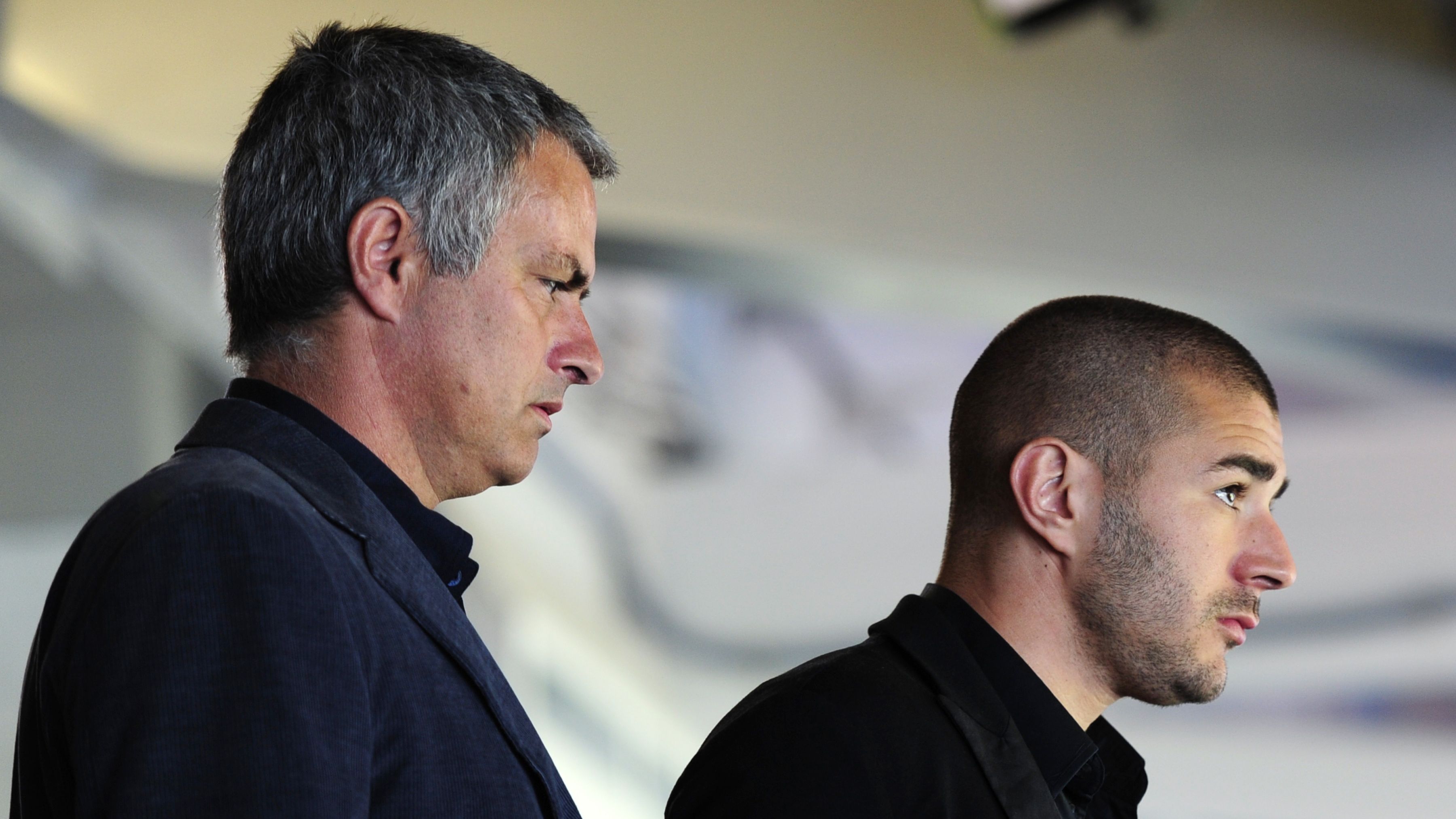 Real Madrid's portuguese coach Jose Mour