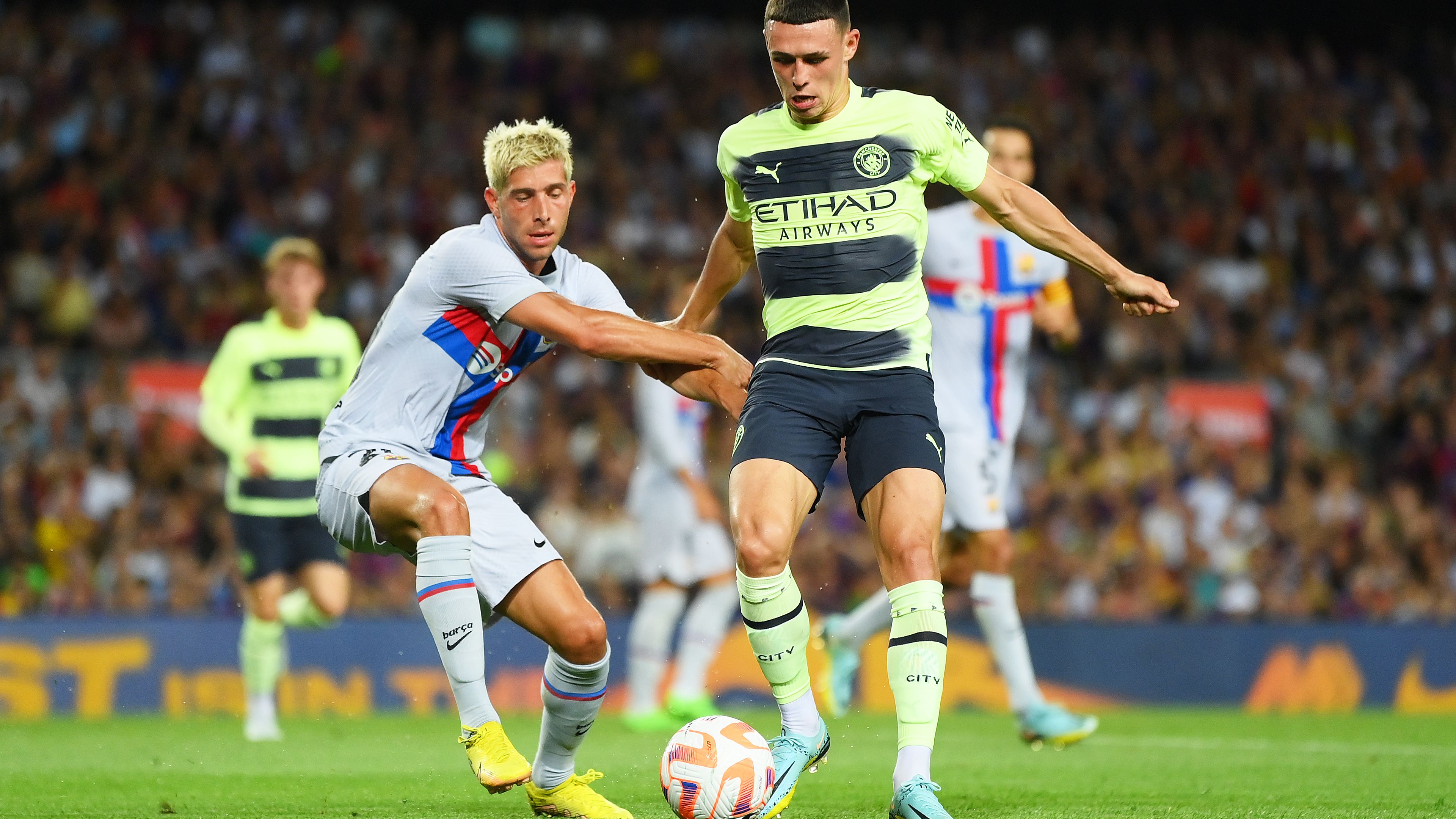 FC Barcelona v Manchester City - Friendly Match