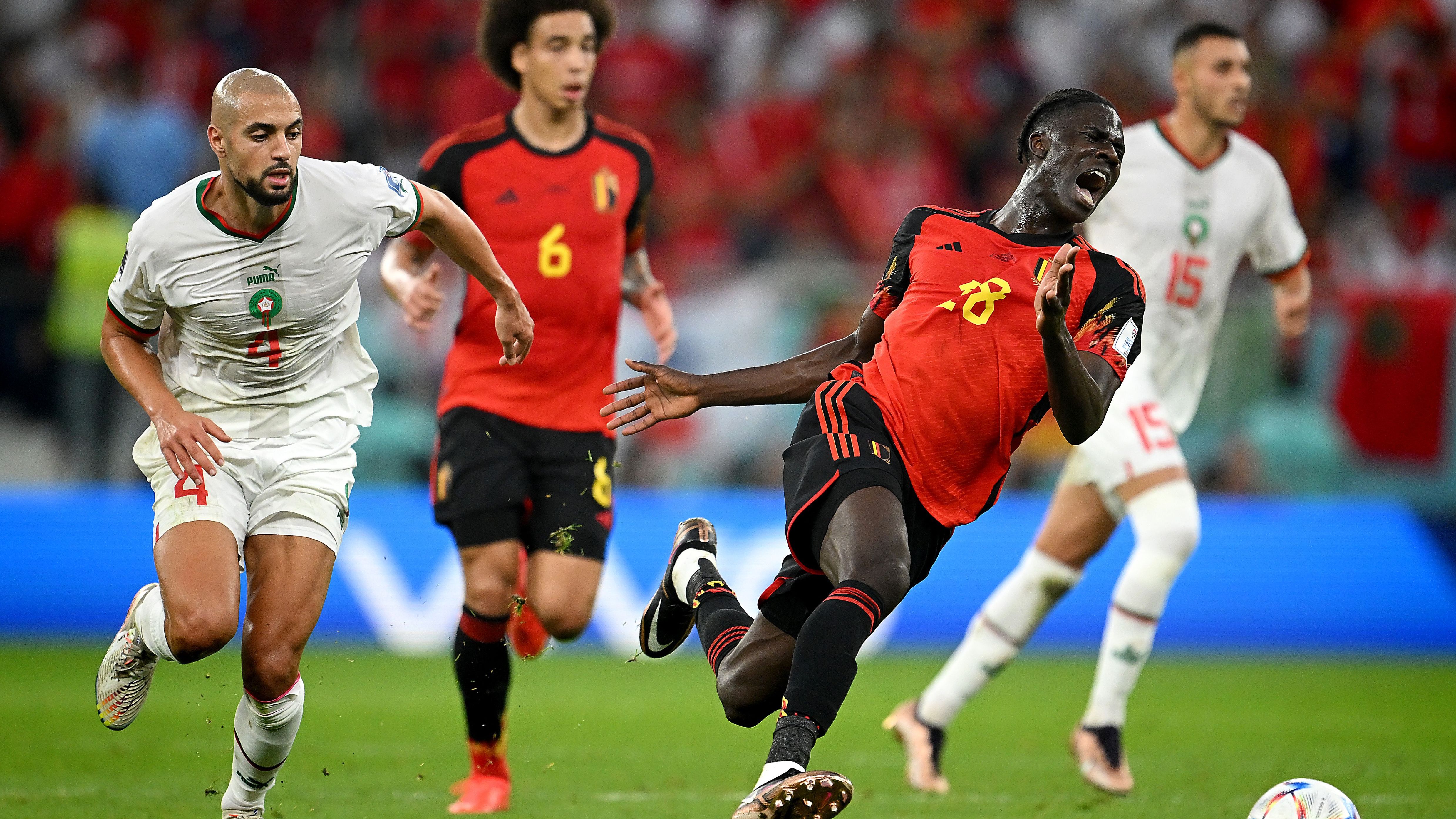 Belgium v Morocco: Group F - FIFA World Cup Qatar 2022