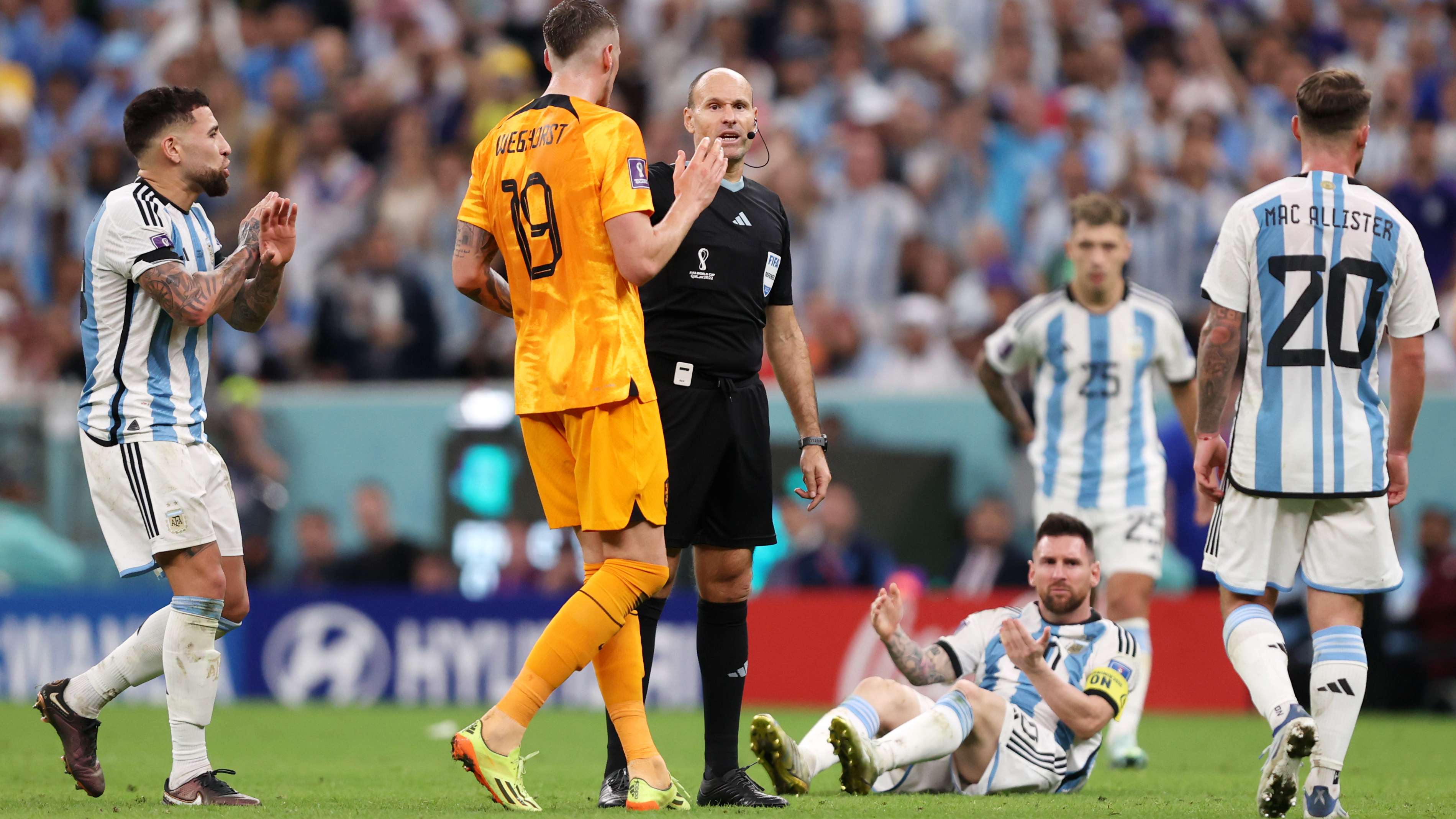 Netherlands v Argentina: Quarter Final - FIFA World Cup Qatar 2022
