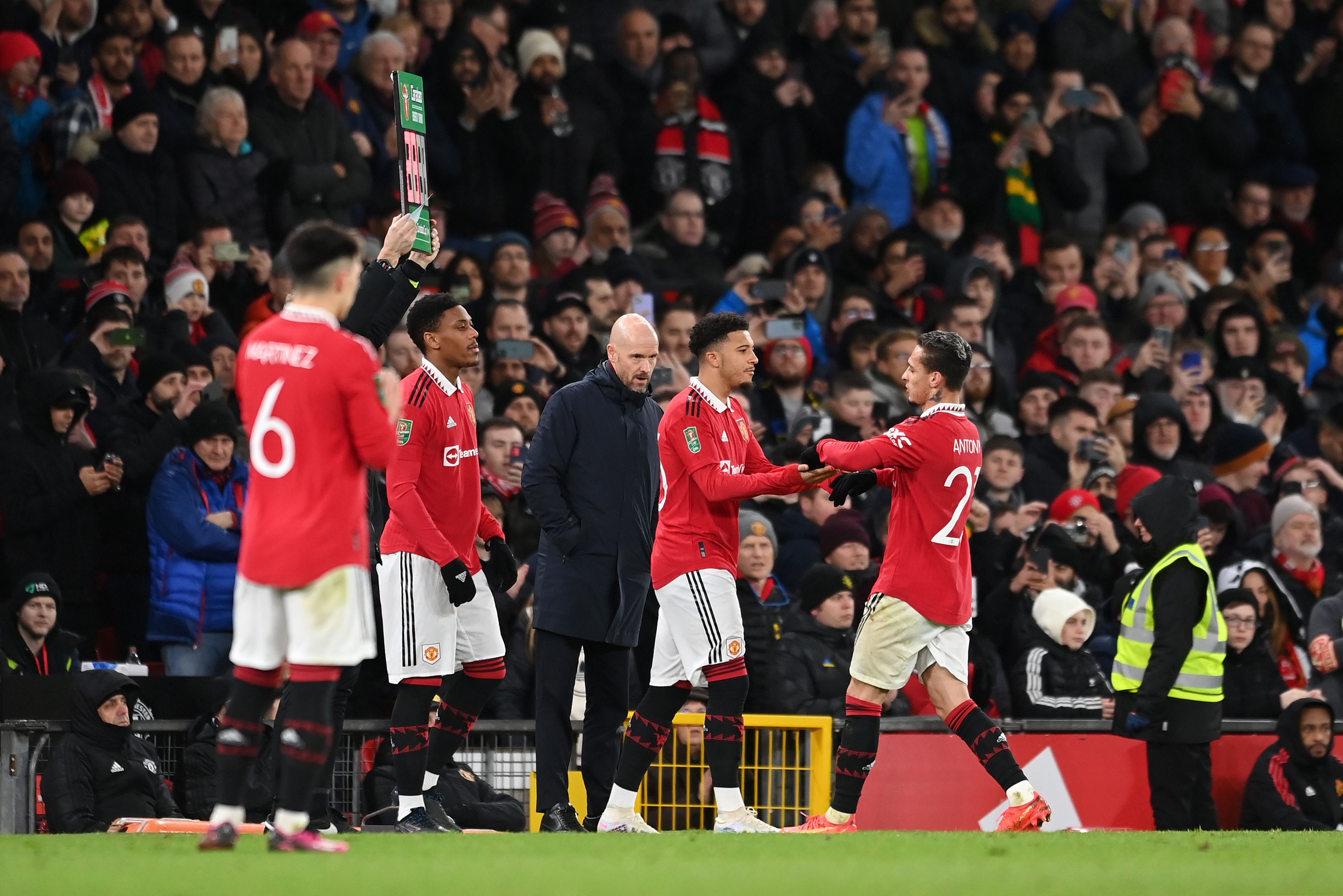 Manchester United v Nottingham Forest - Carabao Cup Semi Final 2nd Leg