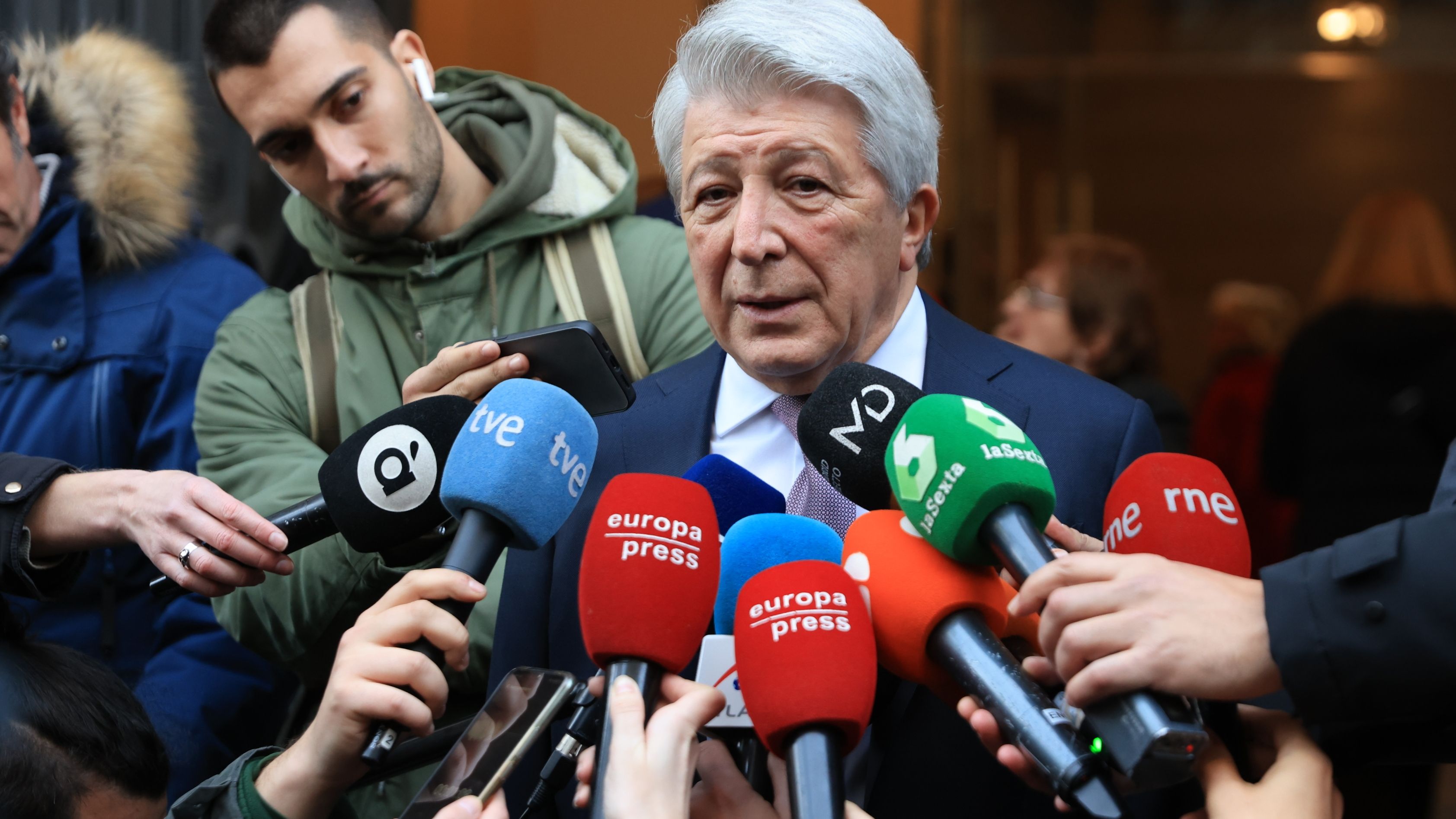 رئيس أتلتيكو عن نهائي الكأس: ليفز من يقرره رئيس الاتحاد الإسباني!