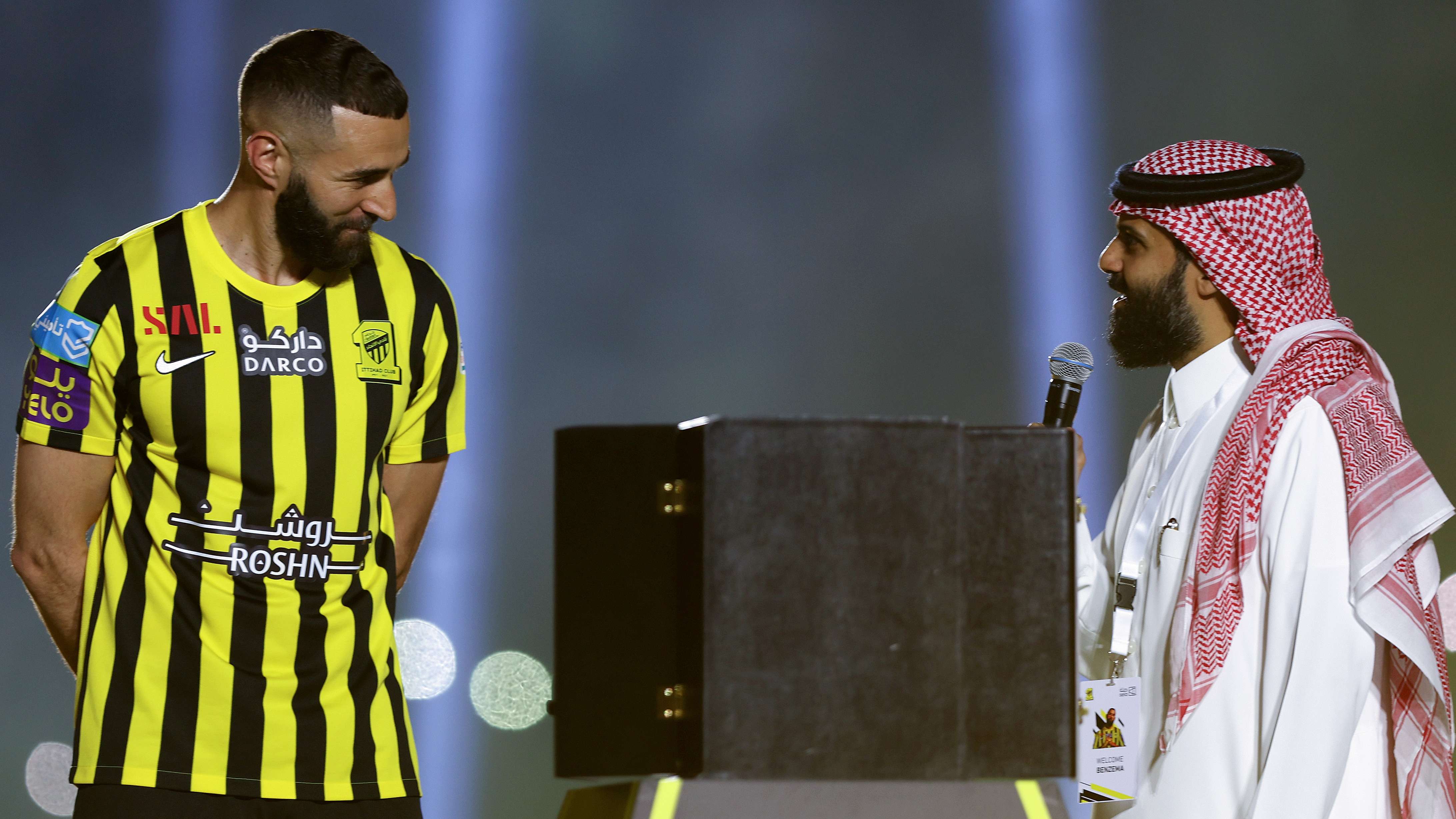 Karim Benzema Official Reception at Al-Ittihad