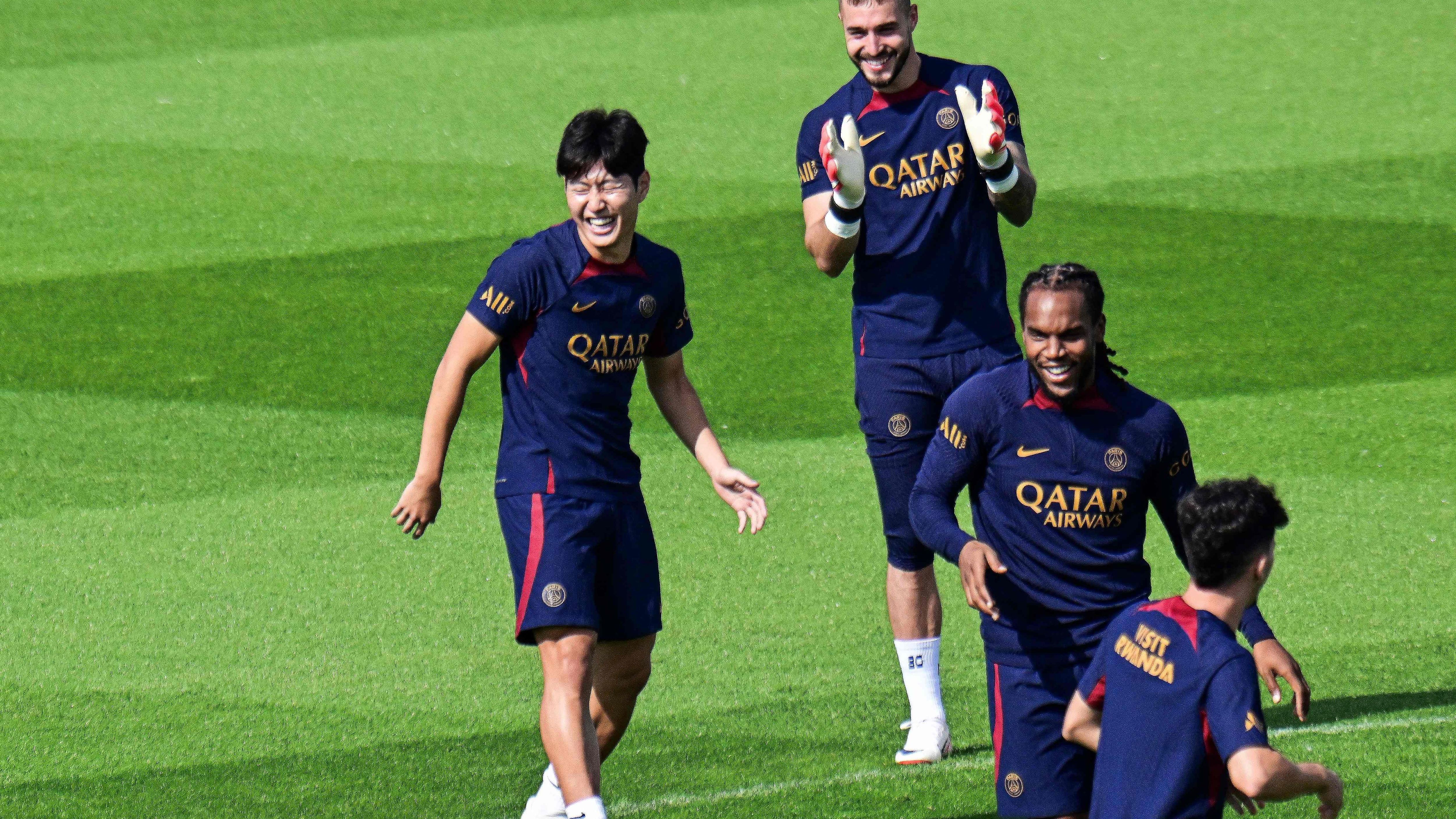 FBL-FRA-LIGUE1-PSG-TRANING