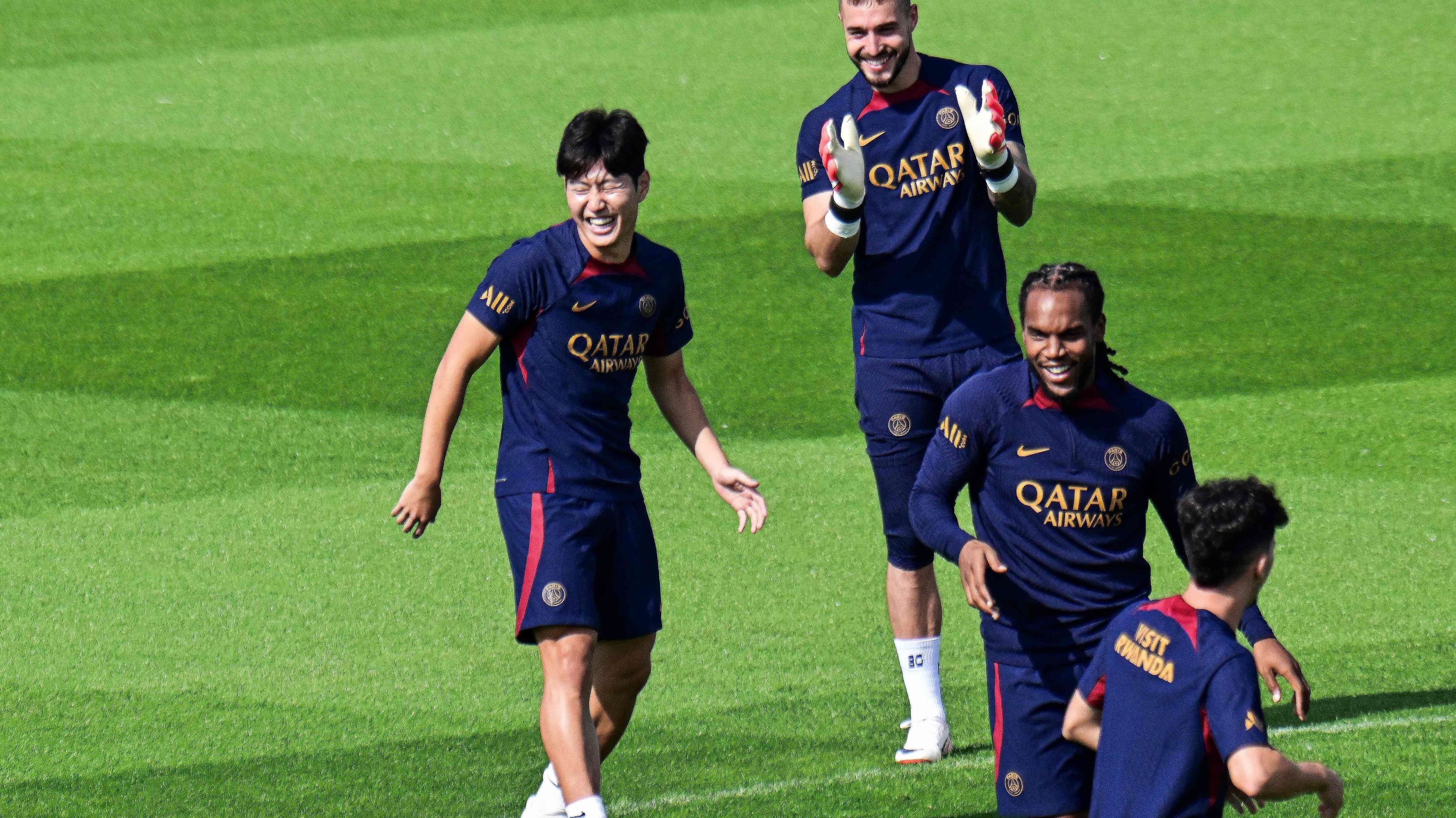 FBL-FRA-LIGUE1-PSG-TRANING