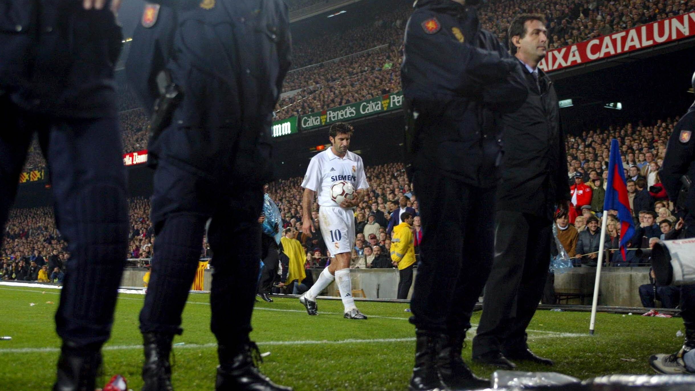 Luis Figo of Real Madrid 