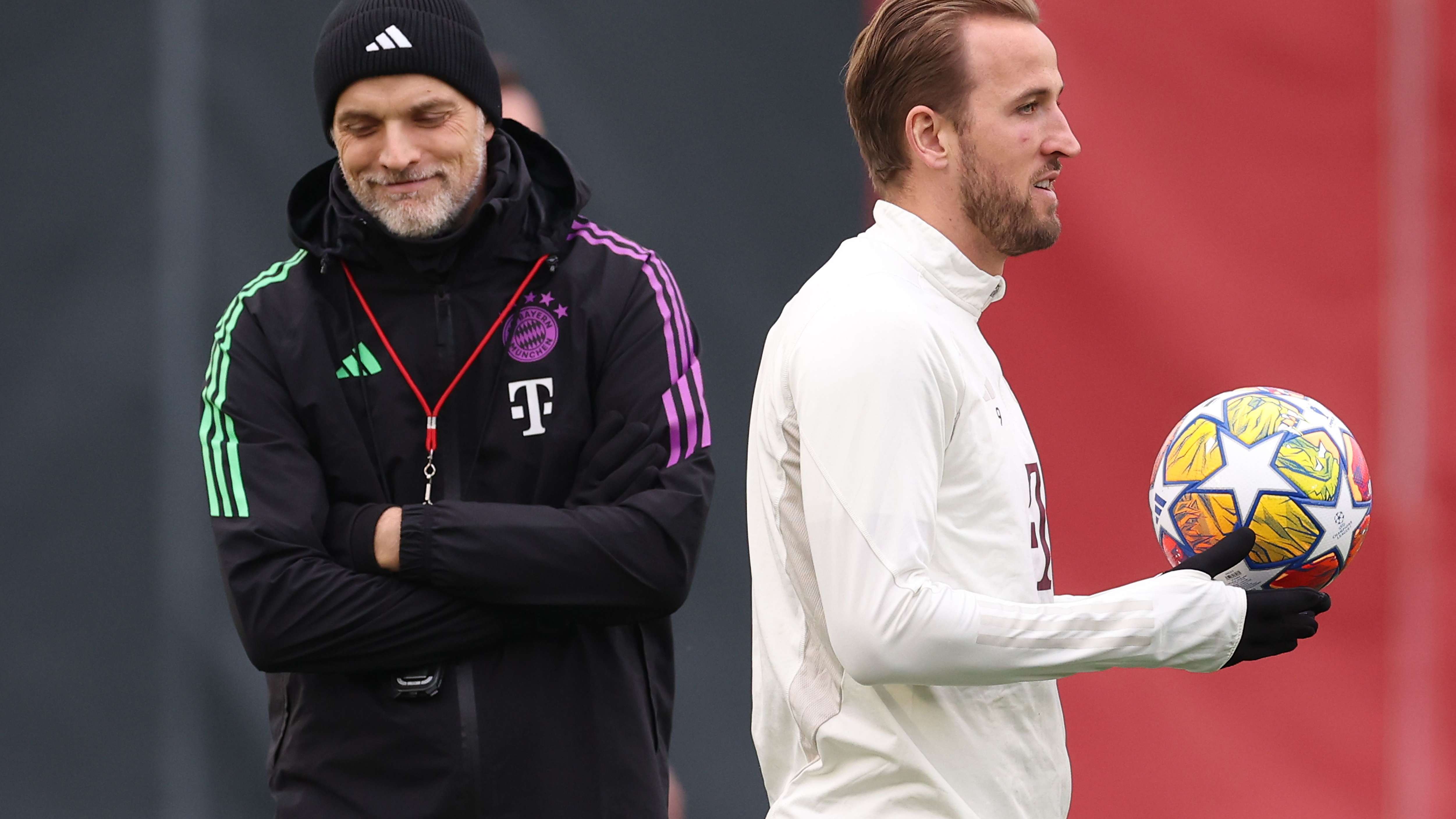 FC Bayern München Training Session And Press Conference - UEFA Champions League 2023/24