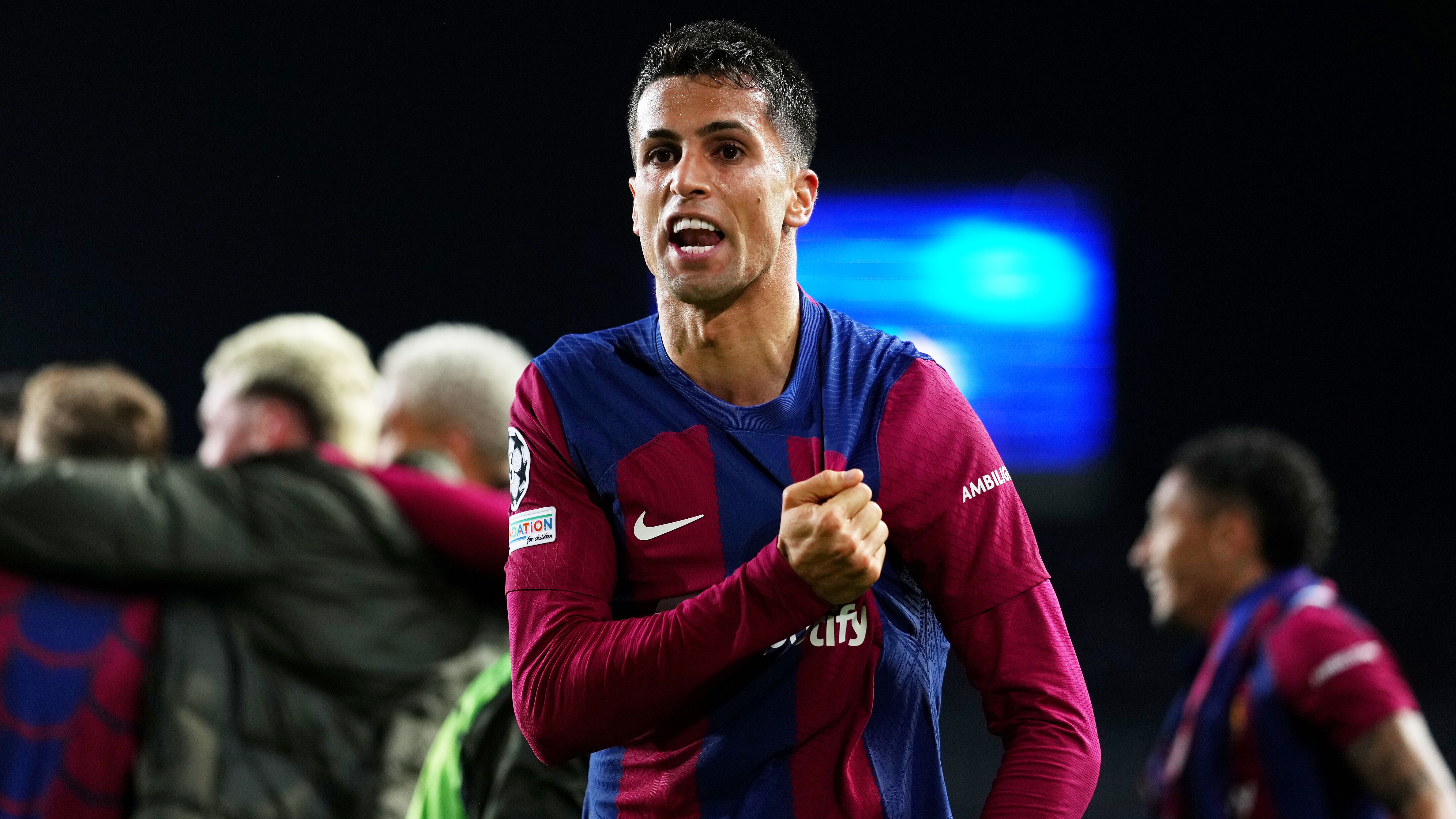 Cancelo Barcelona Copa del Rey Racing Santander