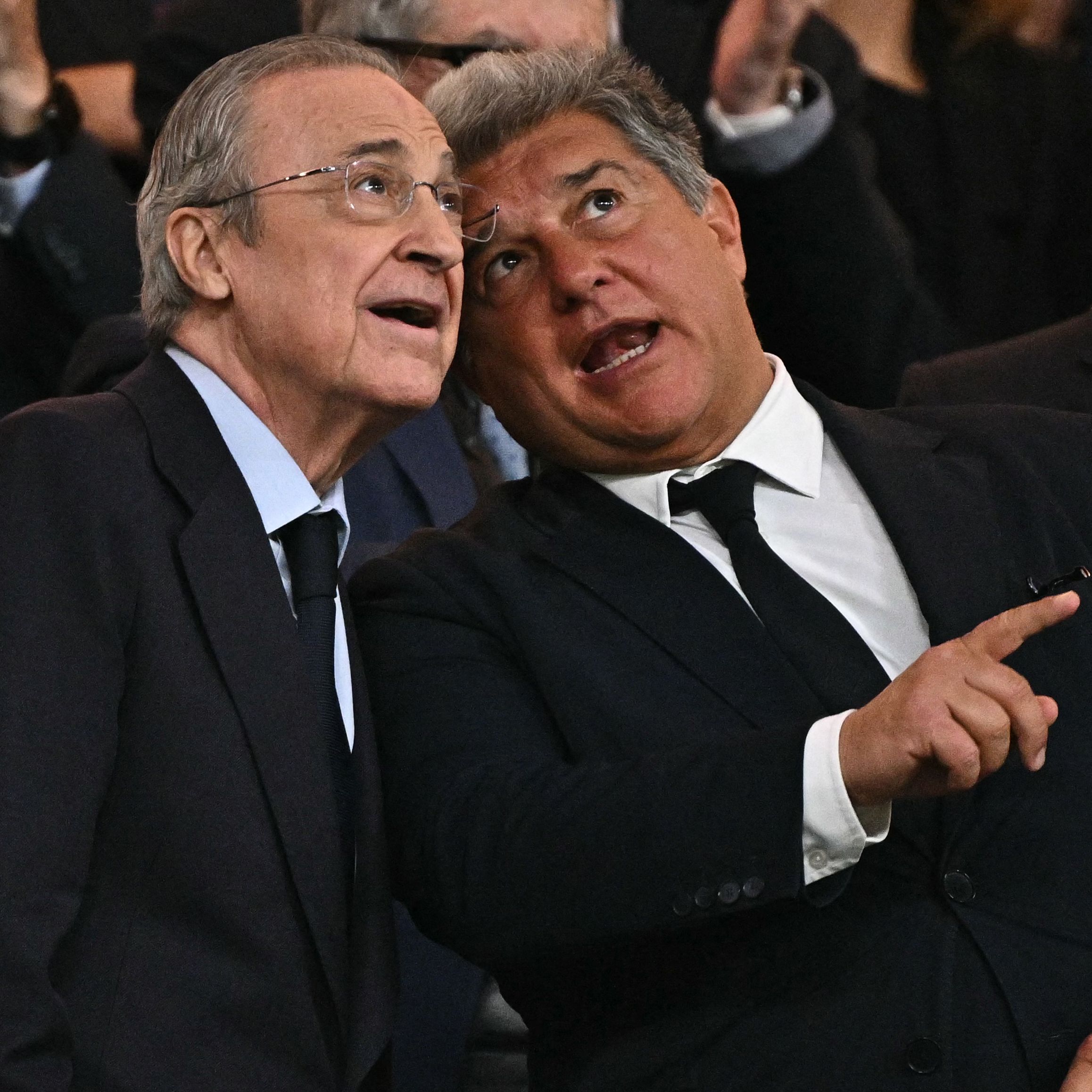 Florentino Perez Joan Laporta