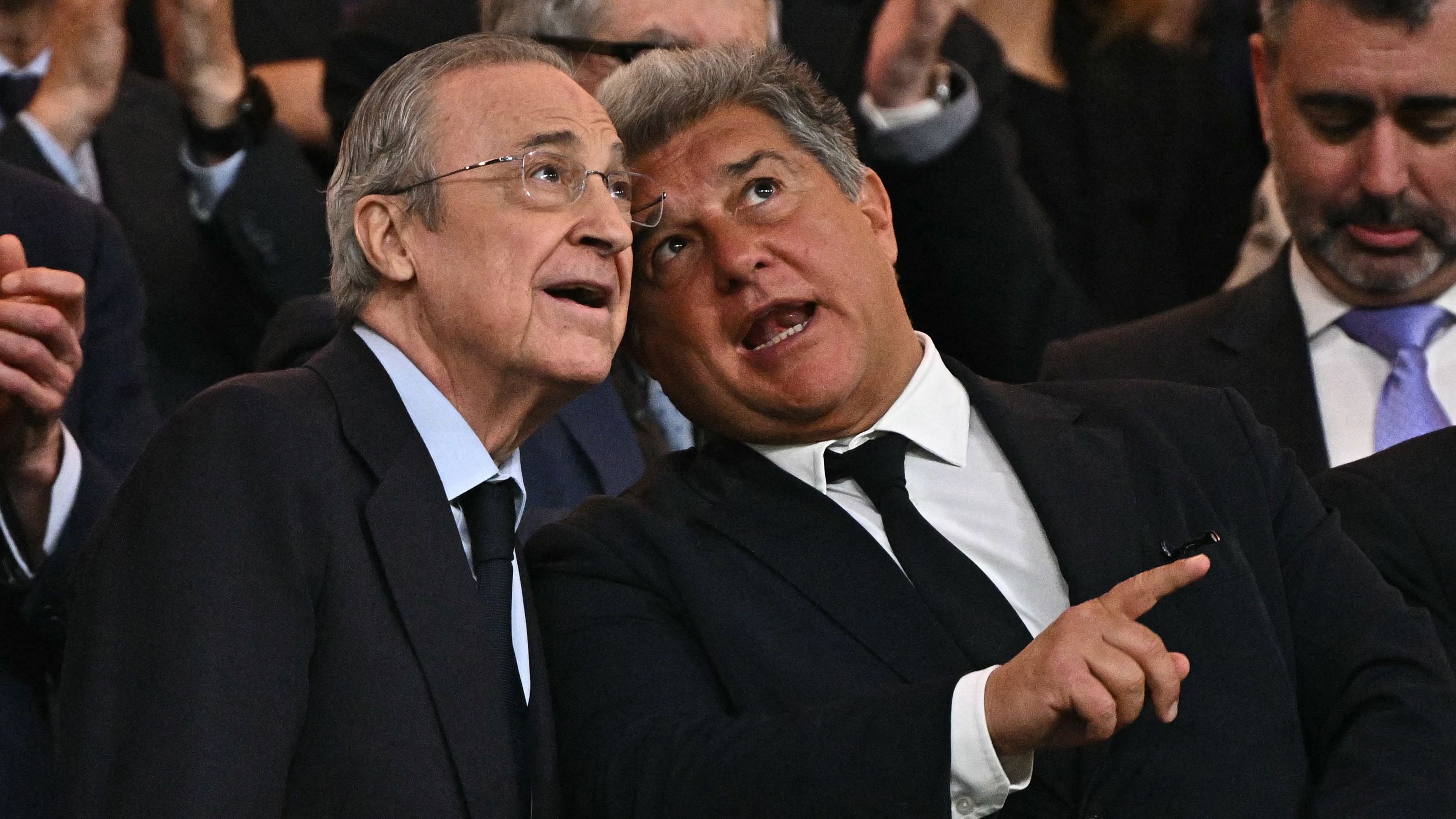 Florentino Perez Joan Laporta