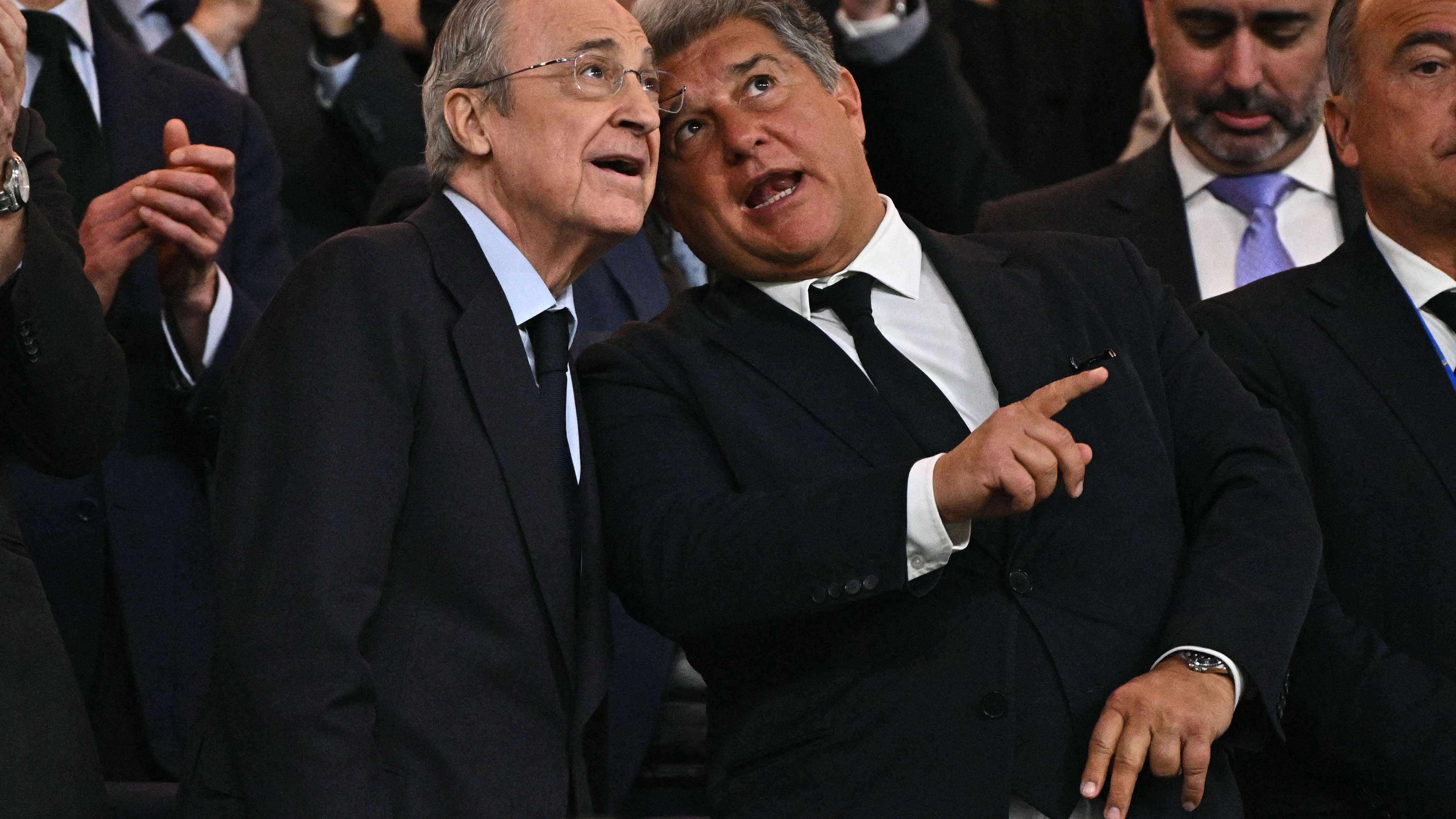 Florentino Perez Joan Laporta