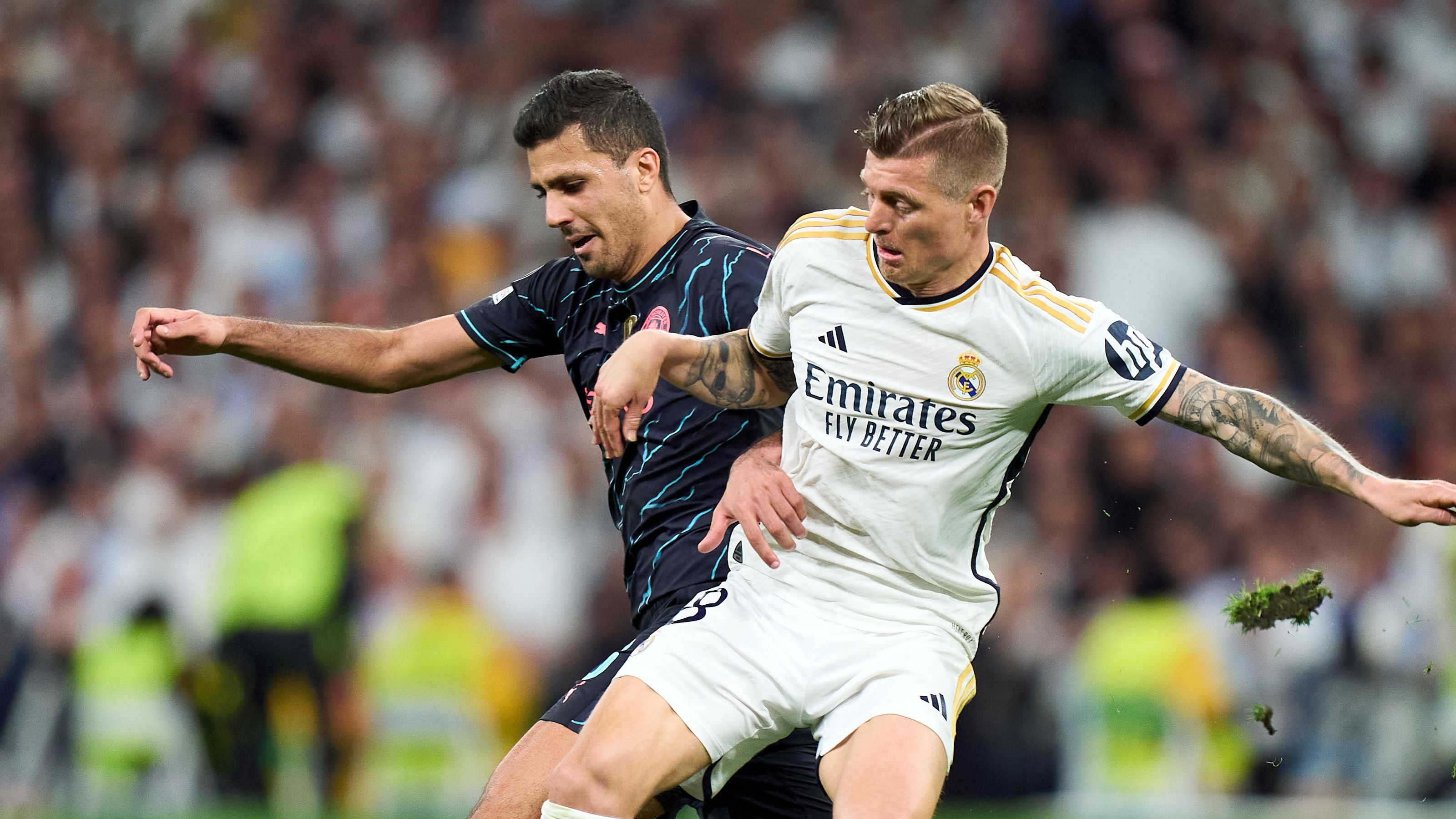 Real Madrid CF v Manchester City: Quarter-final First Leg - UEFA Champions League 2023/24