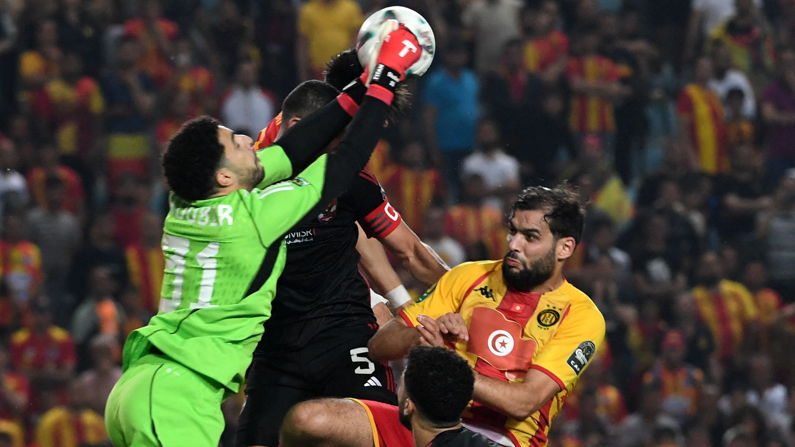 الترجي التونسي يهزم الأهلي المصري بهدف قاتل في ذهاب دوري أبطال أفريقيا