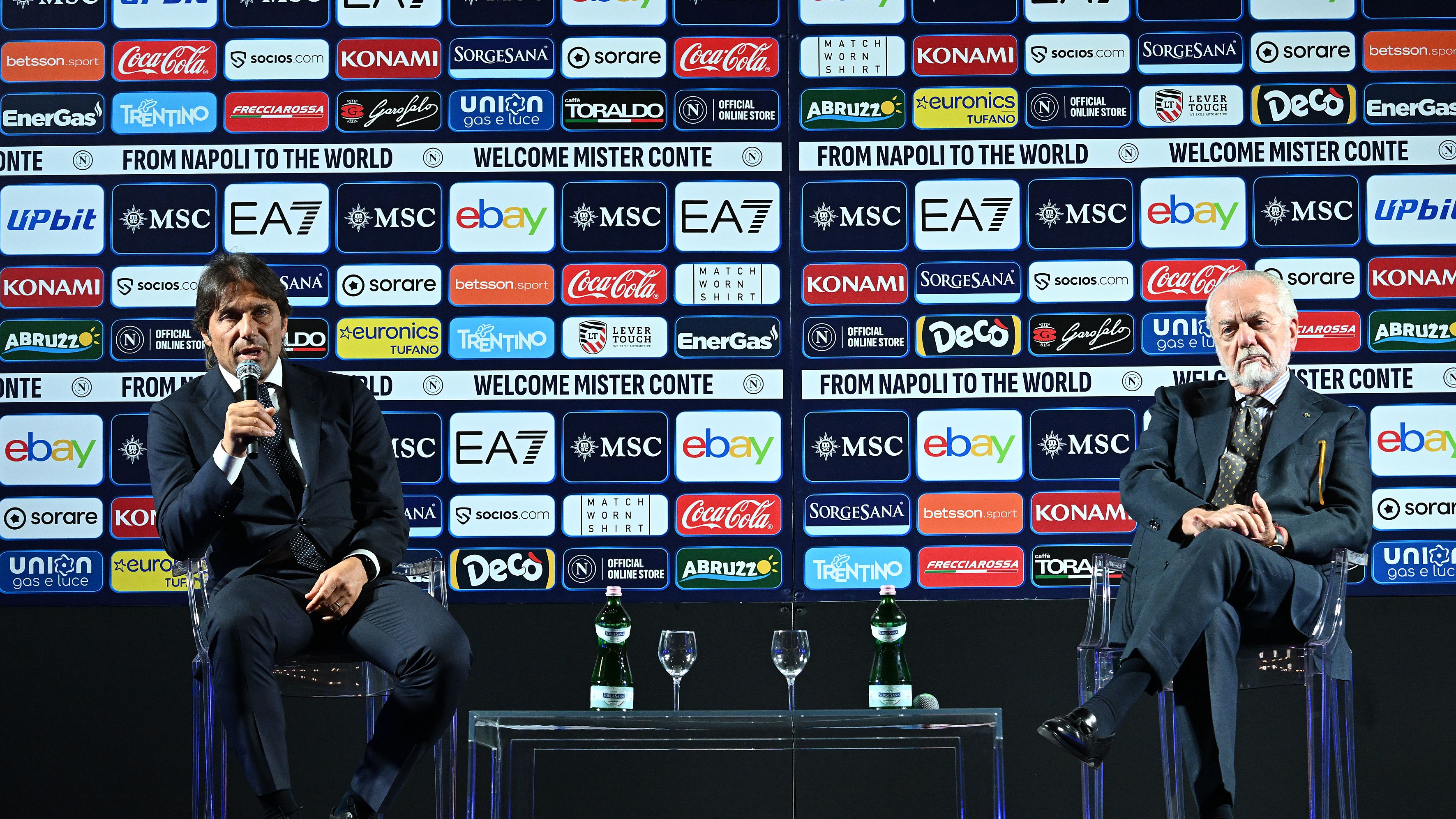 SSC Napoli Unveils New Manager Antonio Conte