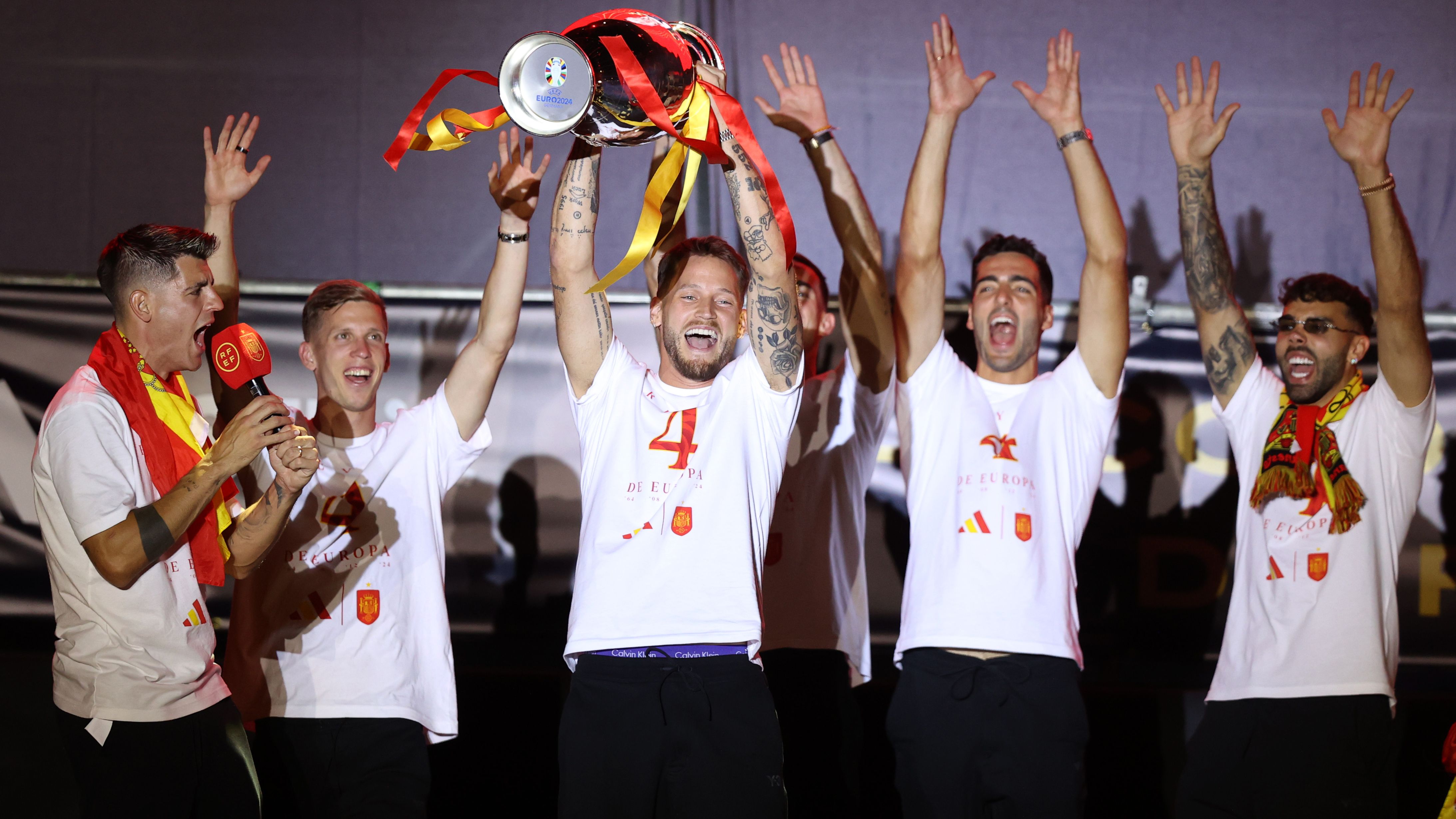 Spain EURO 2024 Trophy Parade