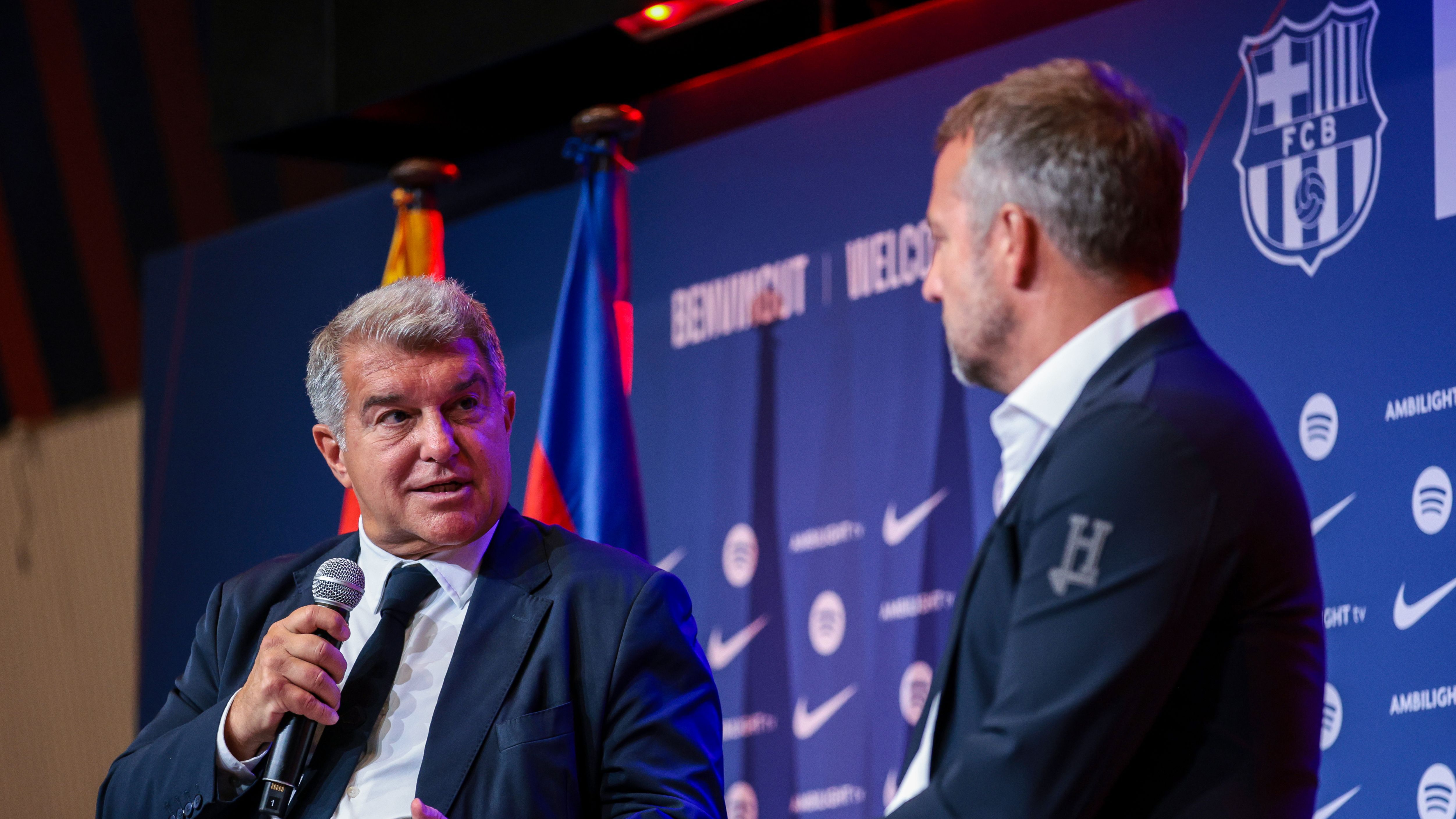 FC Barcelona Unveil New Head Coach Hansi Flick