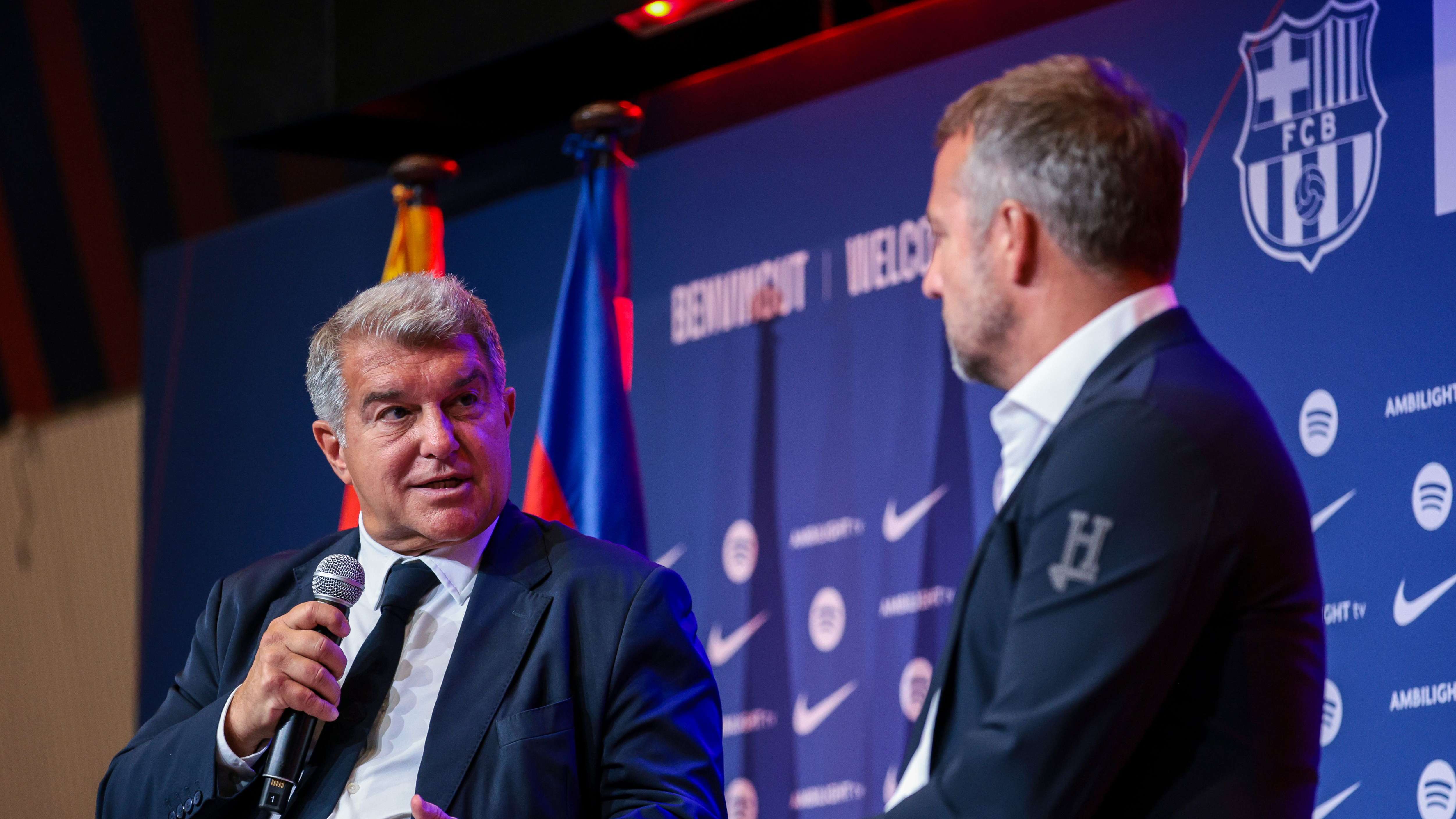 FC Barcelona Unveil New Head Coach Hansi Flick