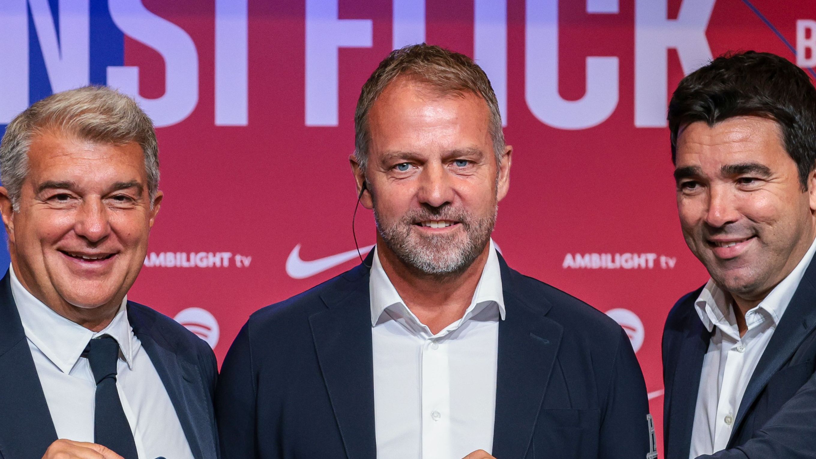 FC Barcelona Unveil New Head Coach Hansi Flick