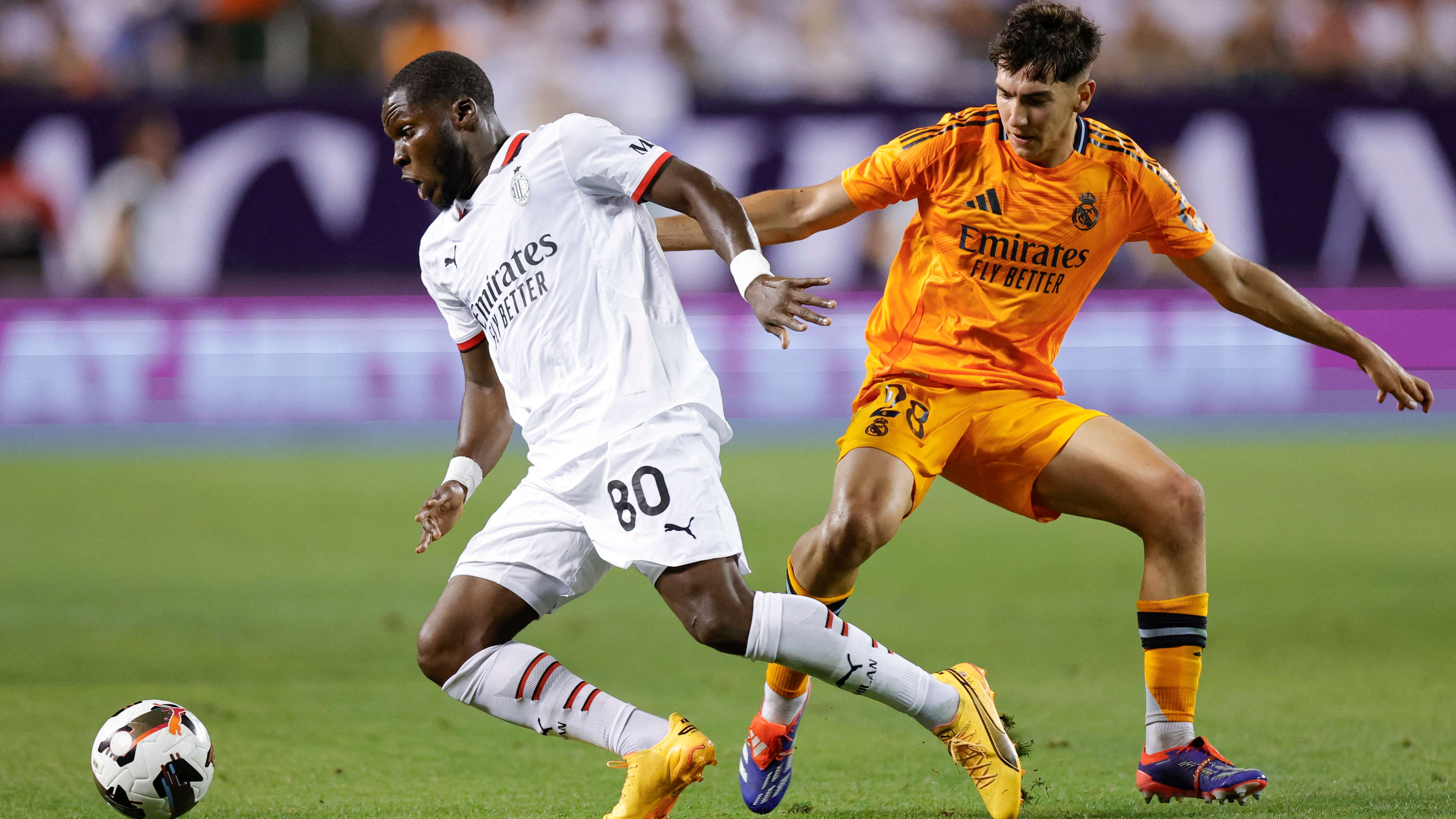 FBL-FRIENDLY-AC MILAN-REAL MADRID