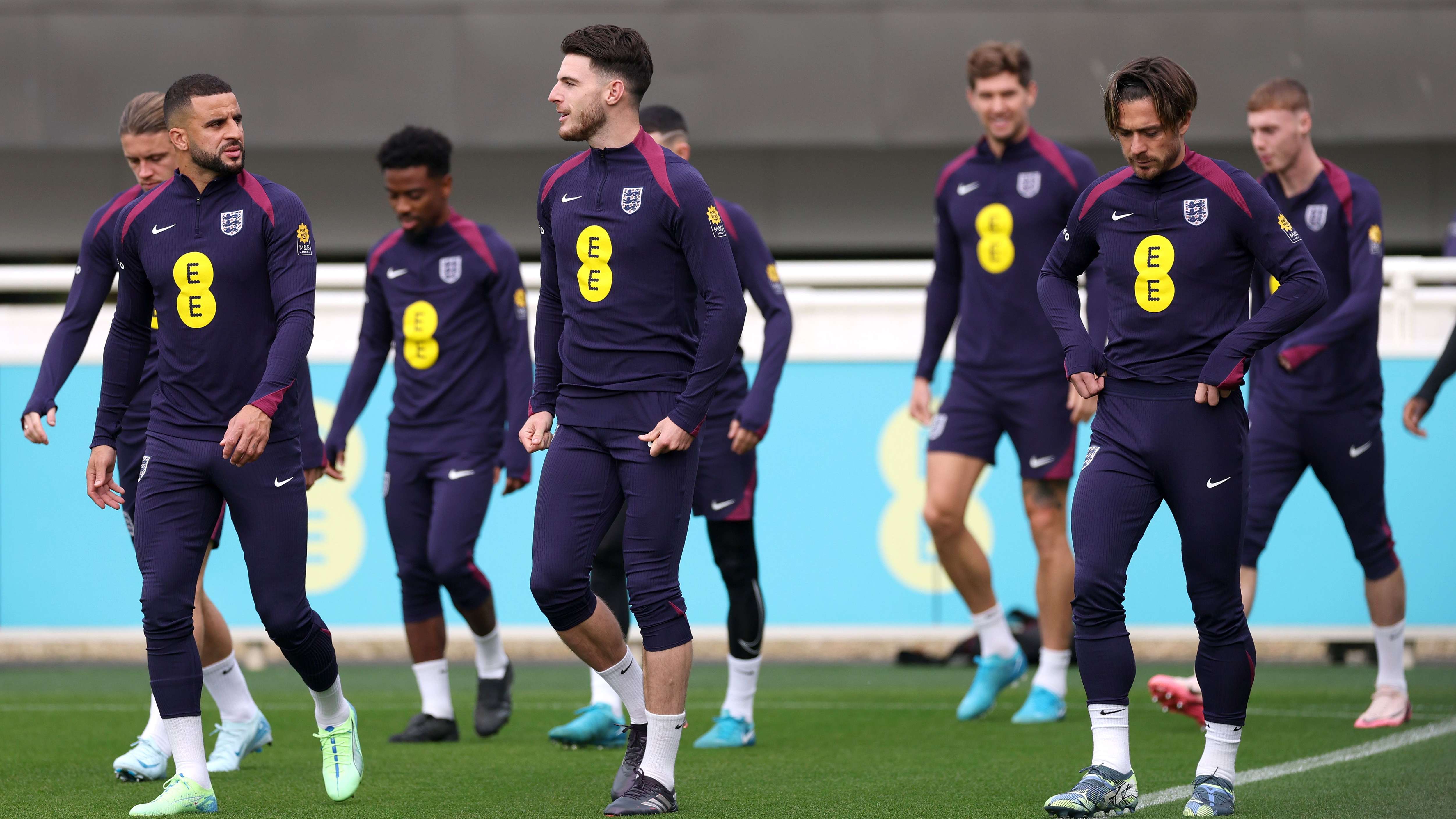 England Training & Media Activity